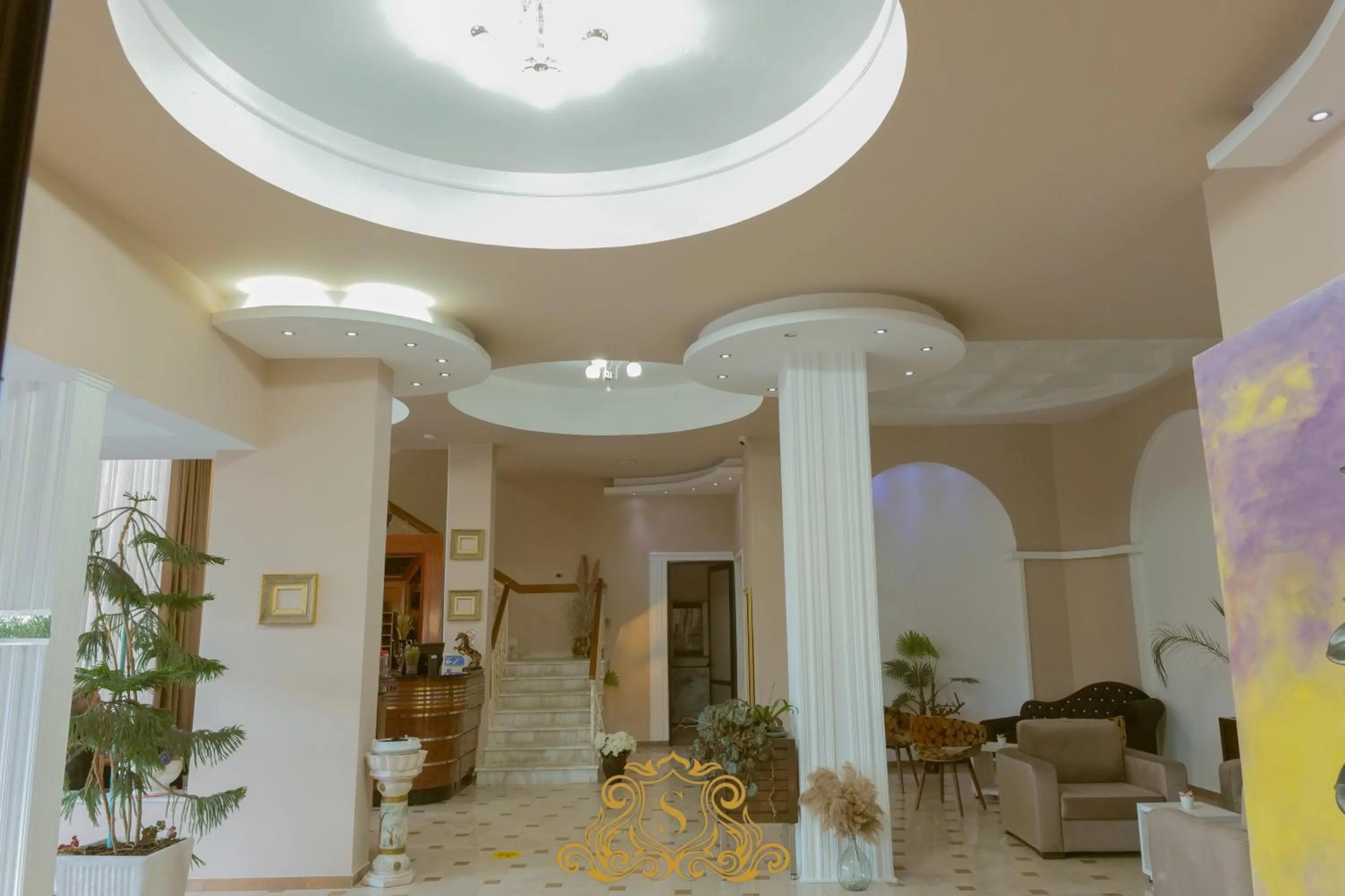 Lobby or reception in Hotel Sorrente