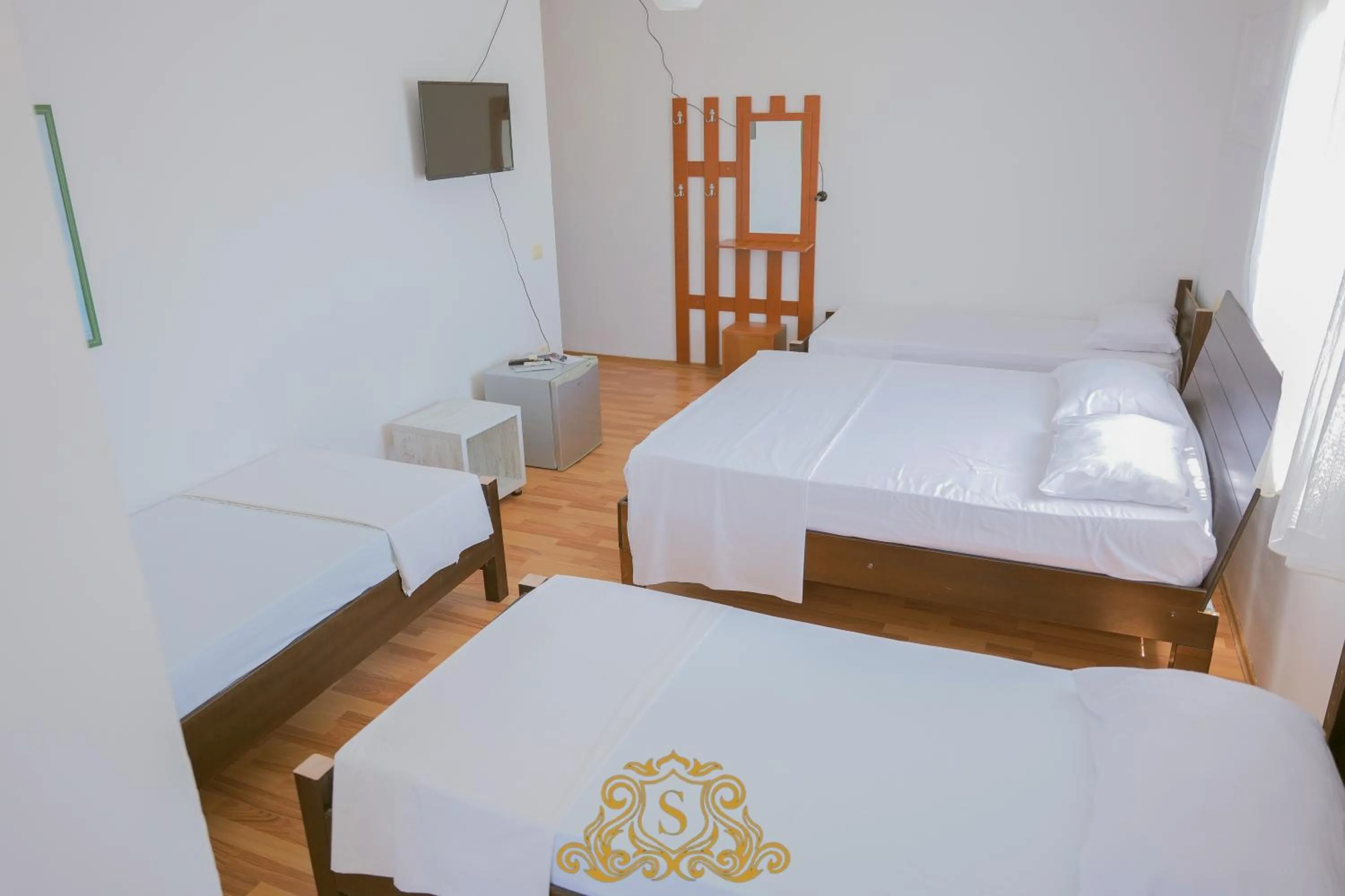 Bed in Hotel Sorrente