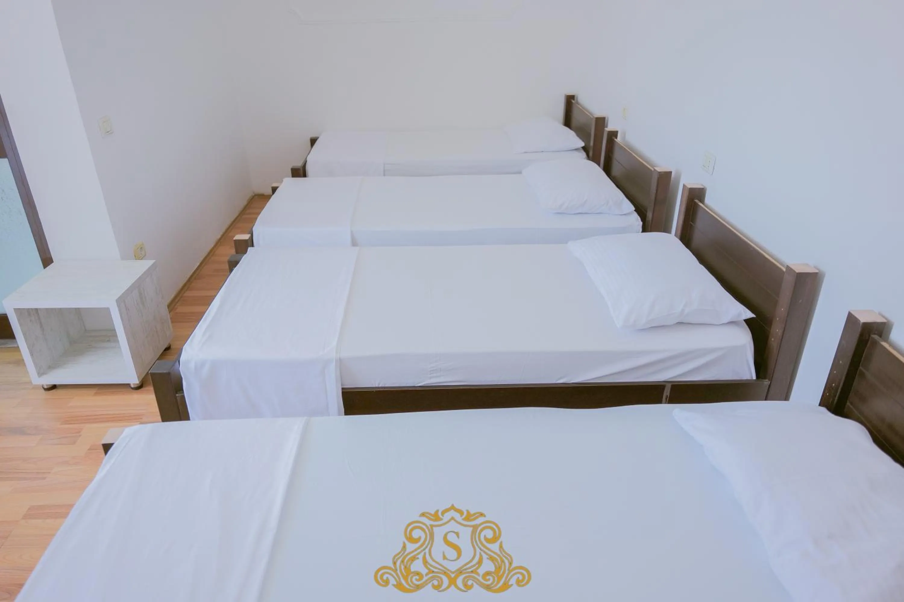 Bed in Hotel Sorrente