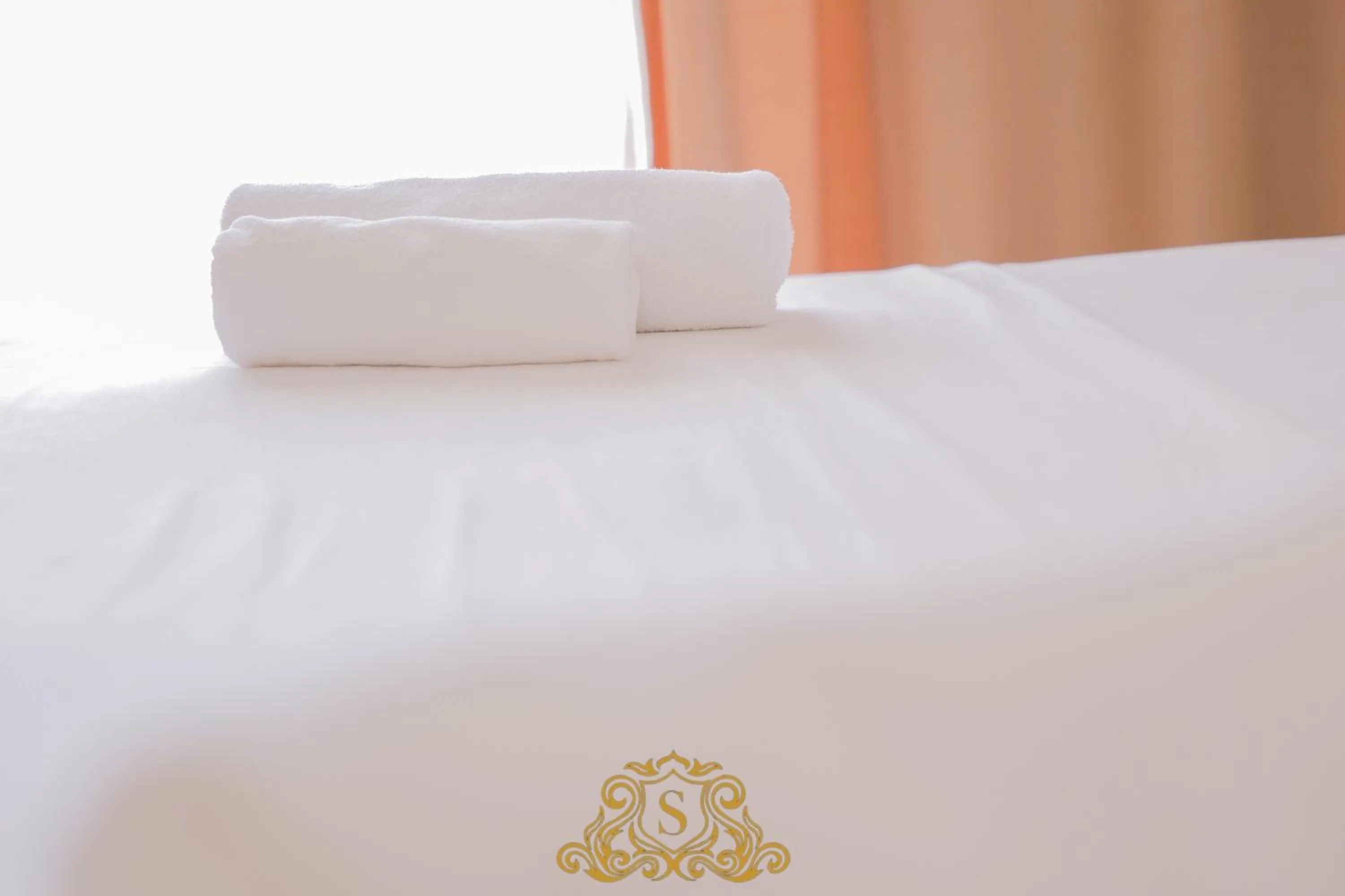 Bed in Hotel Sorrente