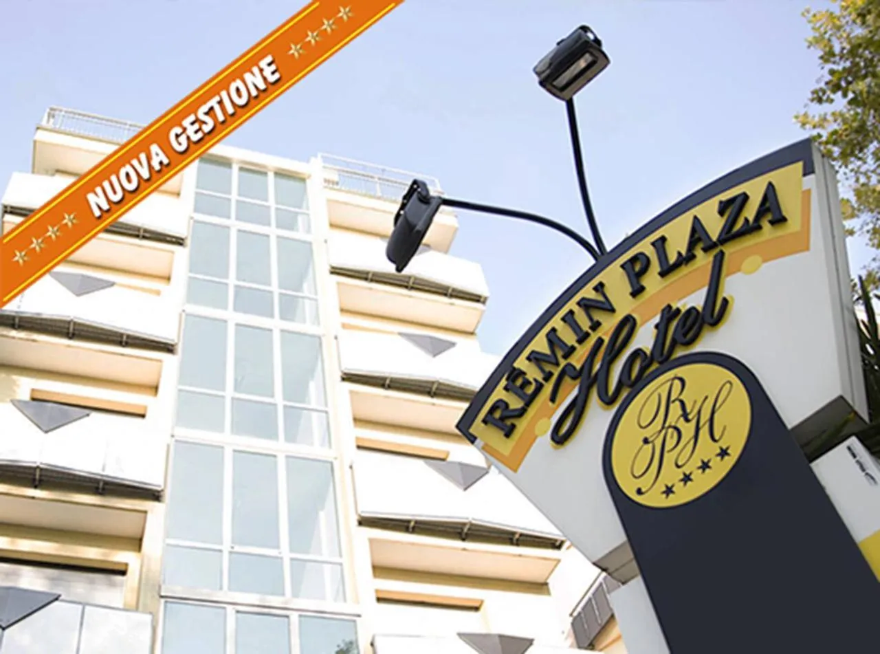 Property logo or sign in Hotel Remin Plaza