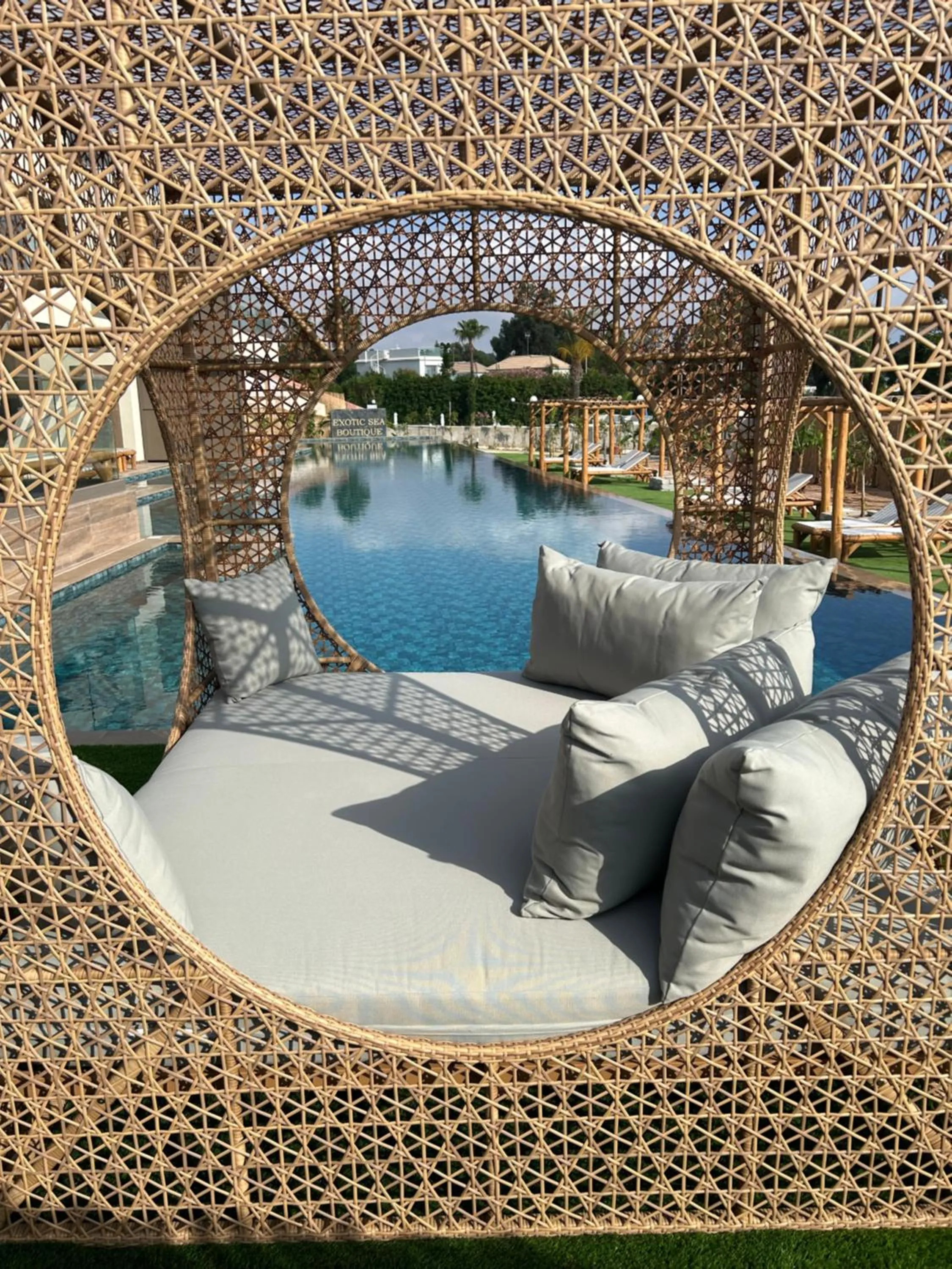 Patio in Exotic Sea Boutique Adults Only