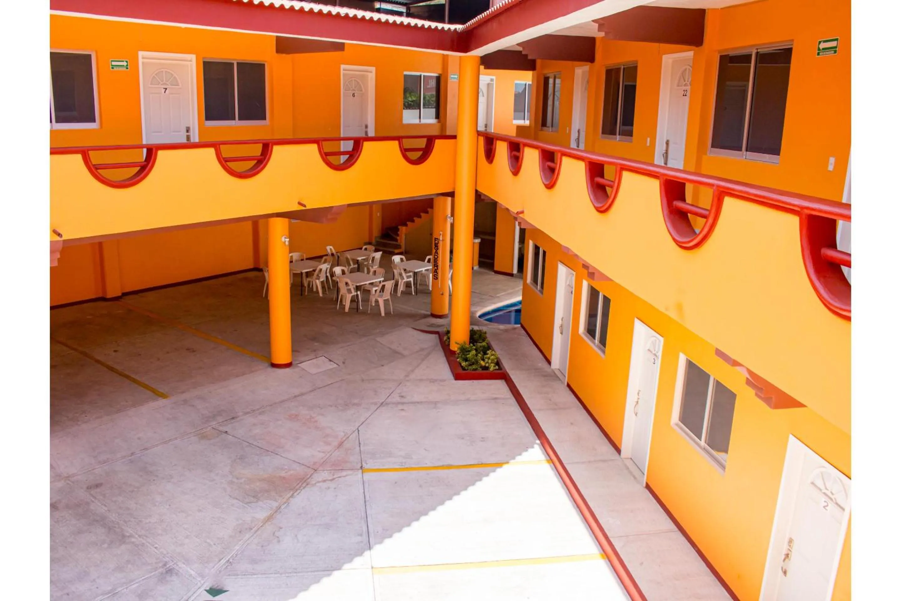 On site in OYO Hotel La Playa