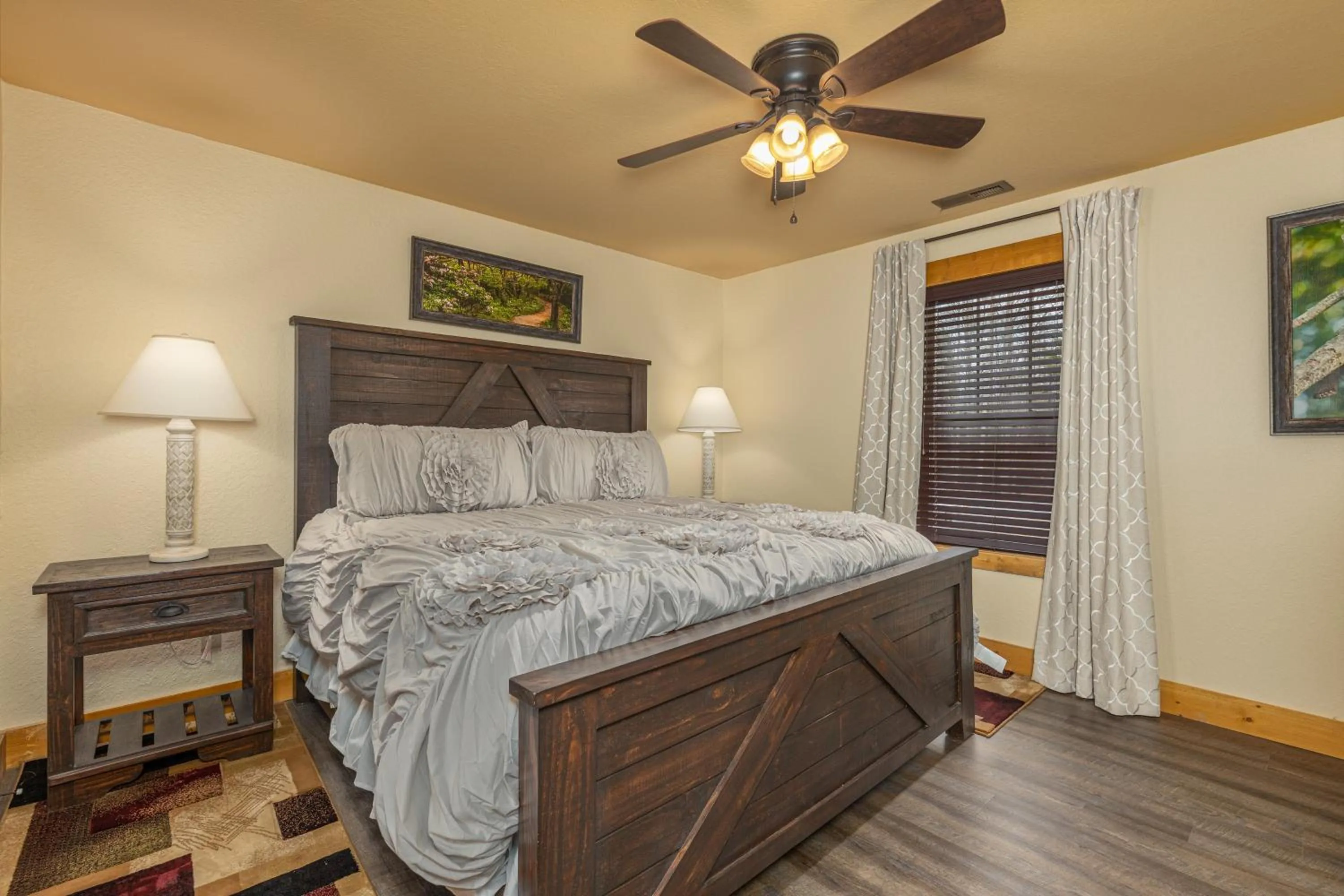 Bed in A Moment's Peace by Eden Crest