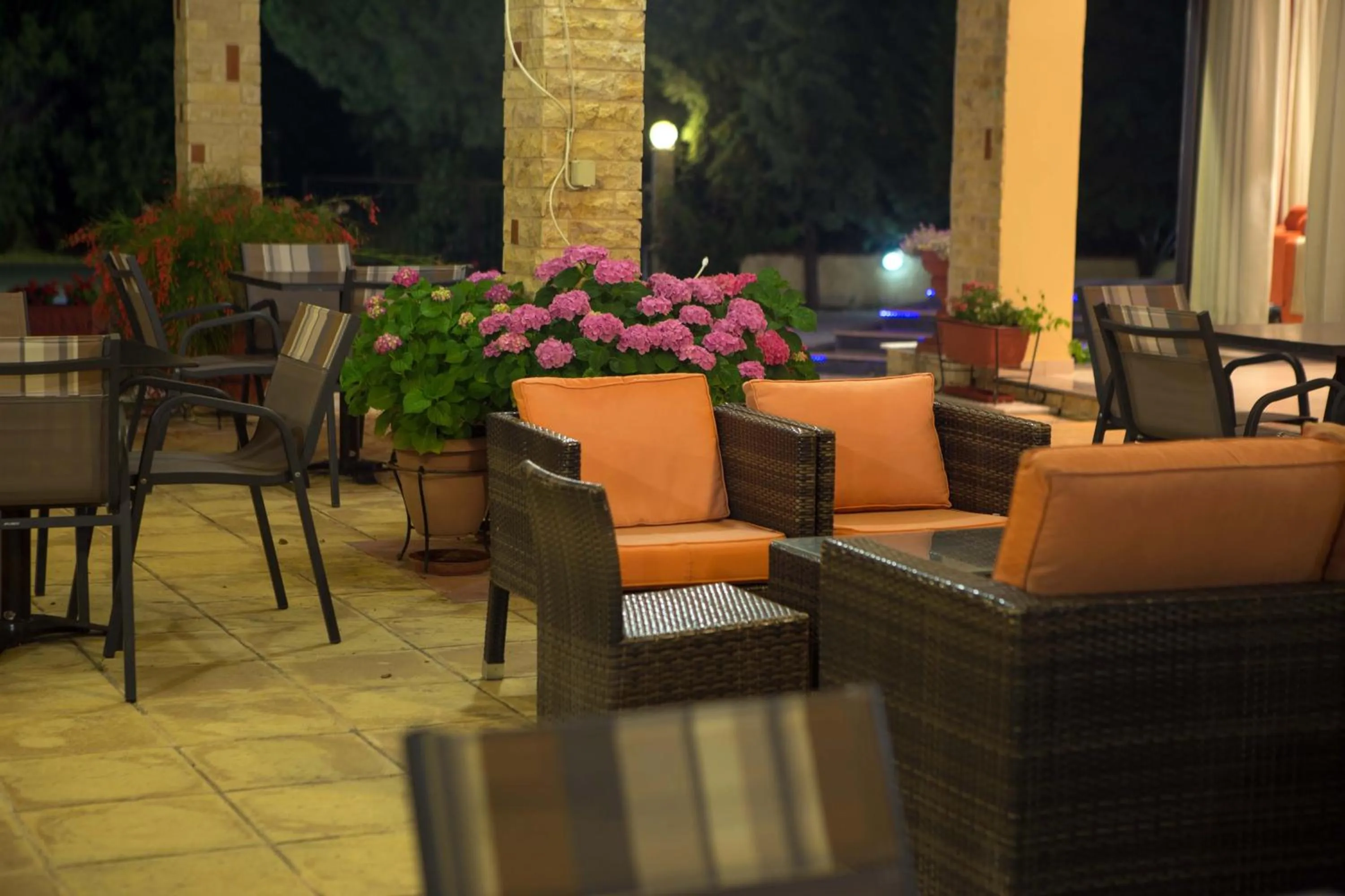 Restaurant/places to eat in Aeolian Gaea Hotel