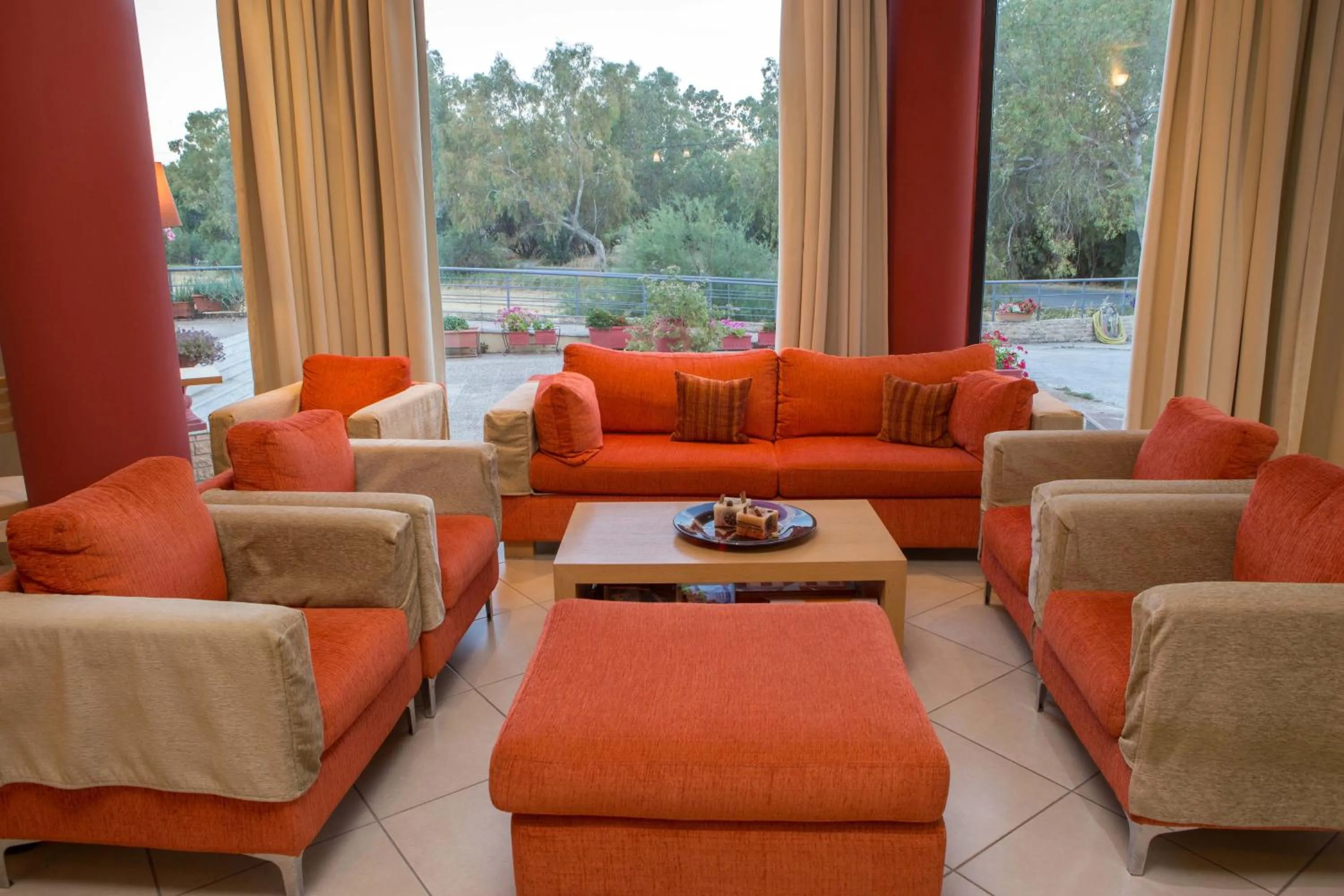 Lobby or reception in Aeolian Gaea Hotel