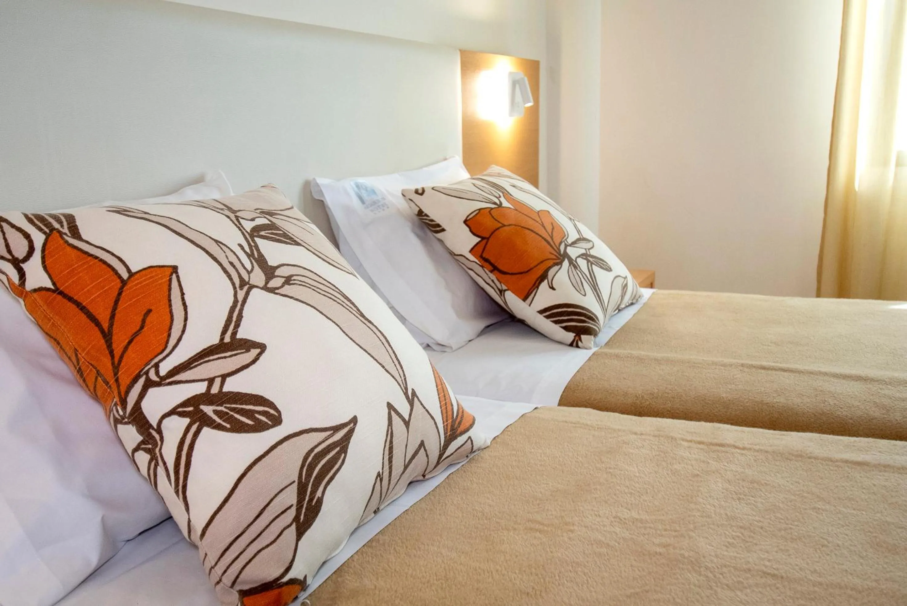 Bed in Aeolian Gaea Hotel