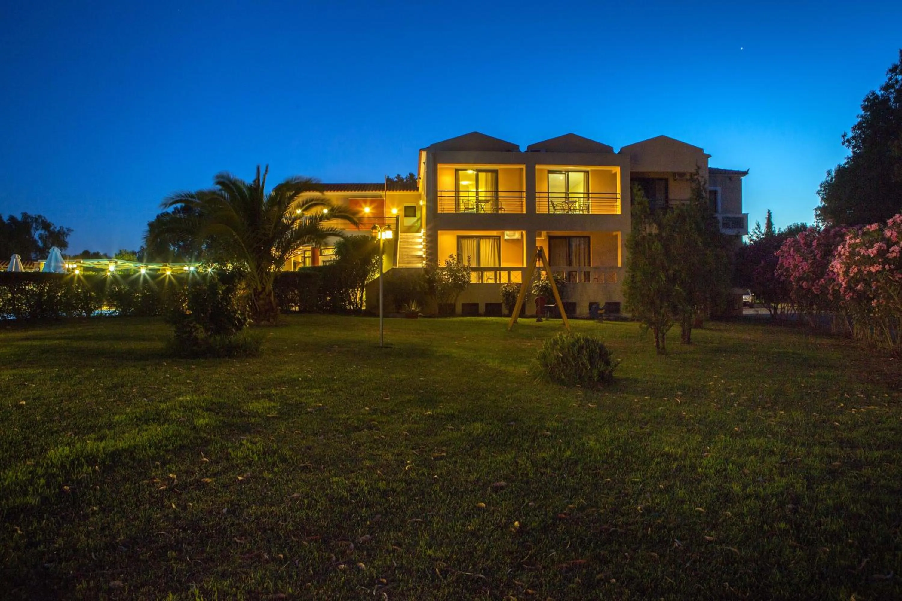 Night in Aeolian Gaea Hotel