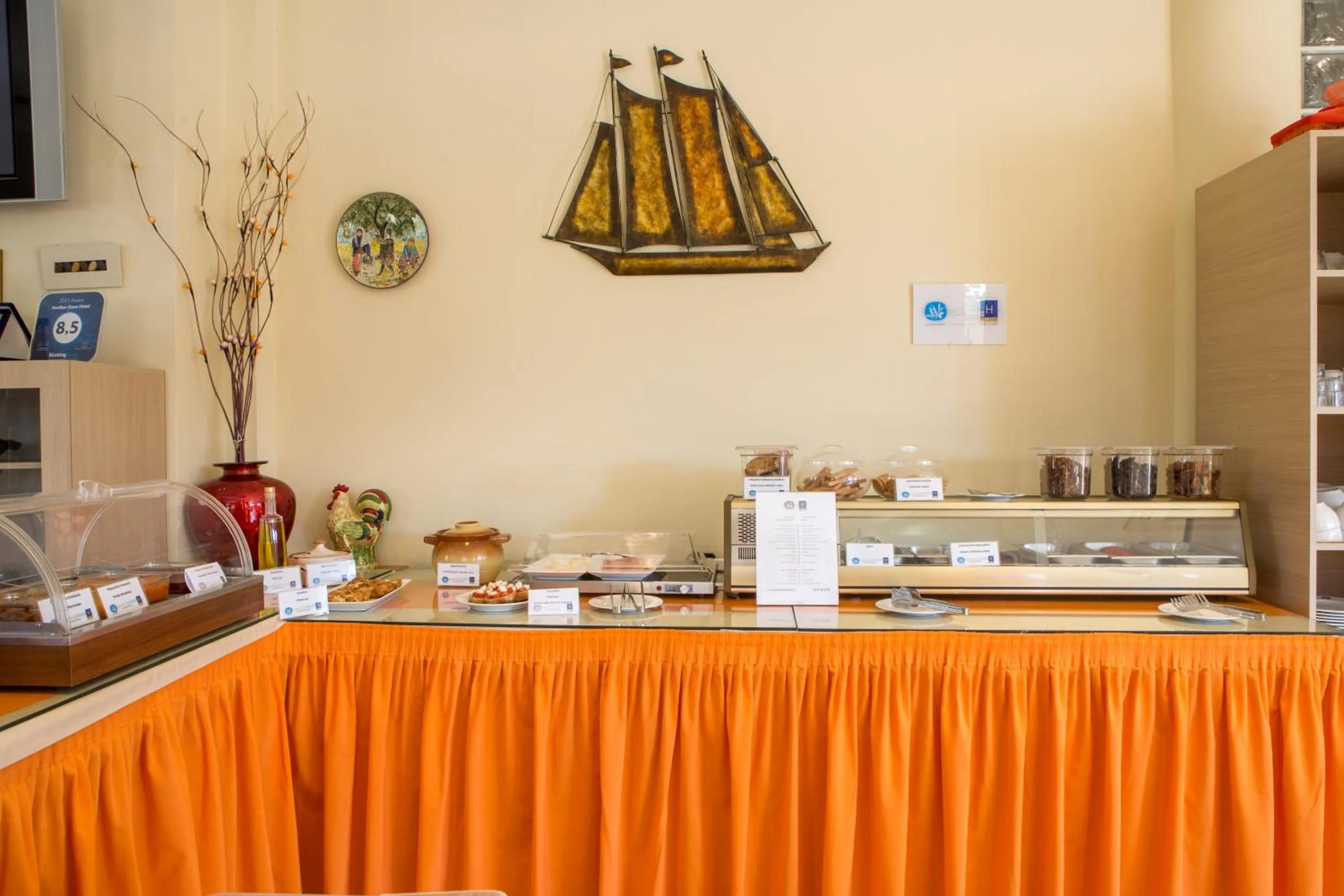 Breakfast in Aeolian Gaea Hotel