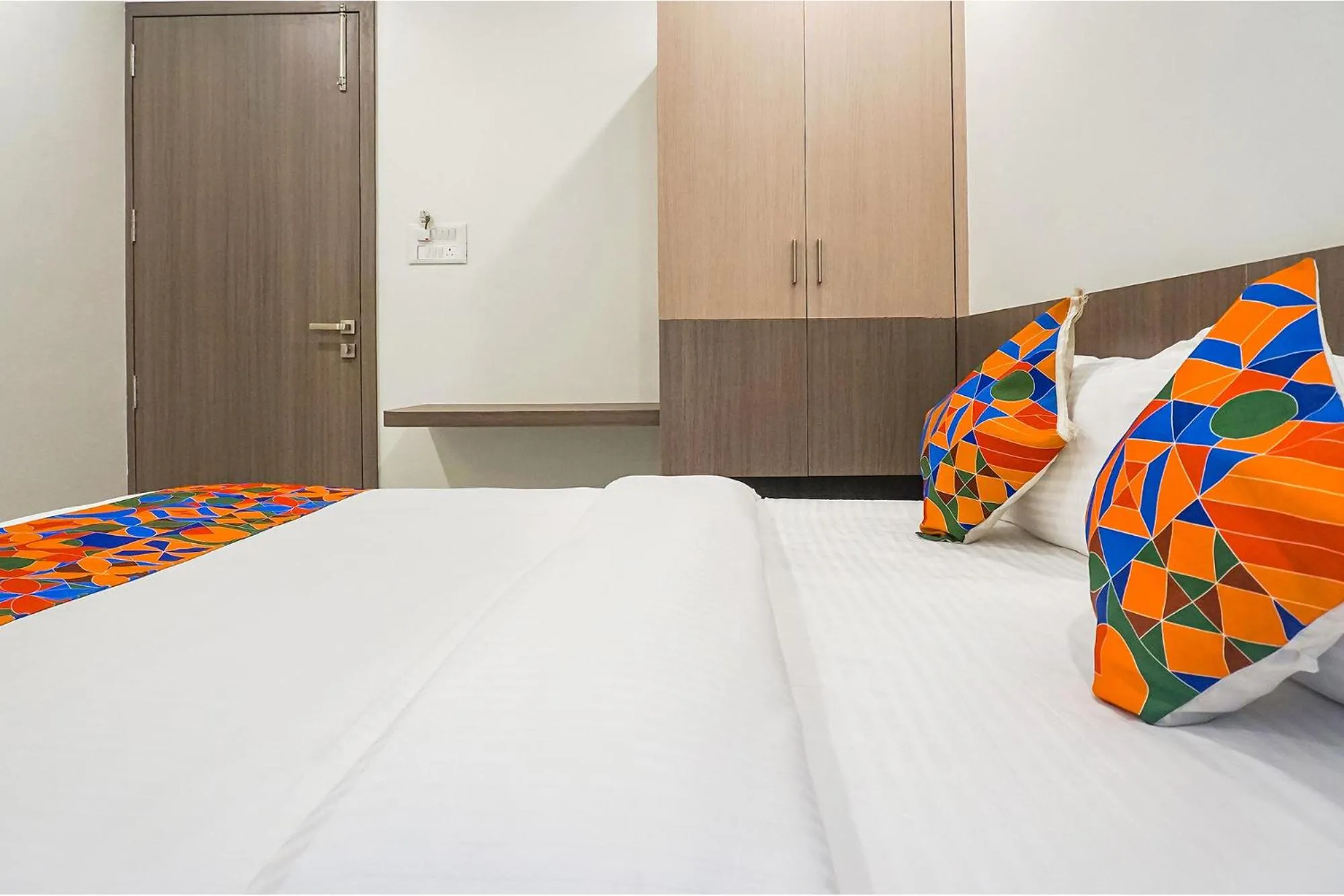 Bed in FabHotel Prime Athiti Delight Stay - Nr Shri Baneshwar Mandir, Baner