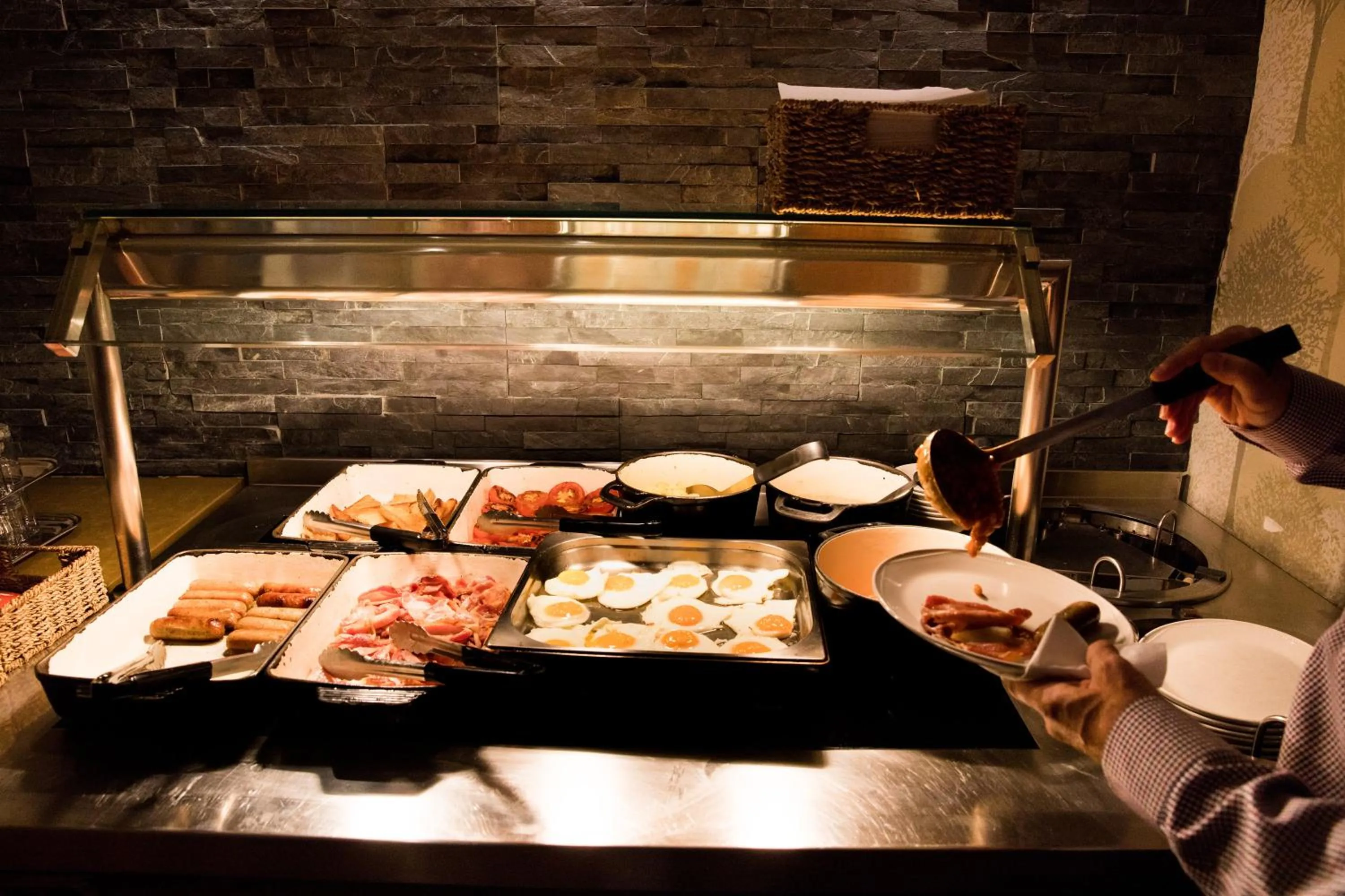 Buffet breakfast in Patterdale Hotel