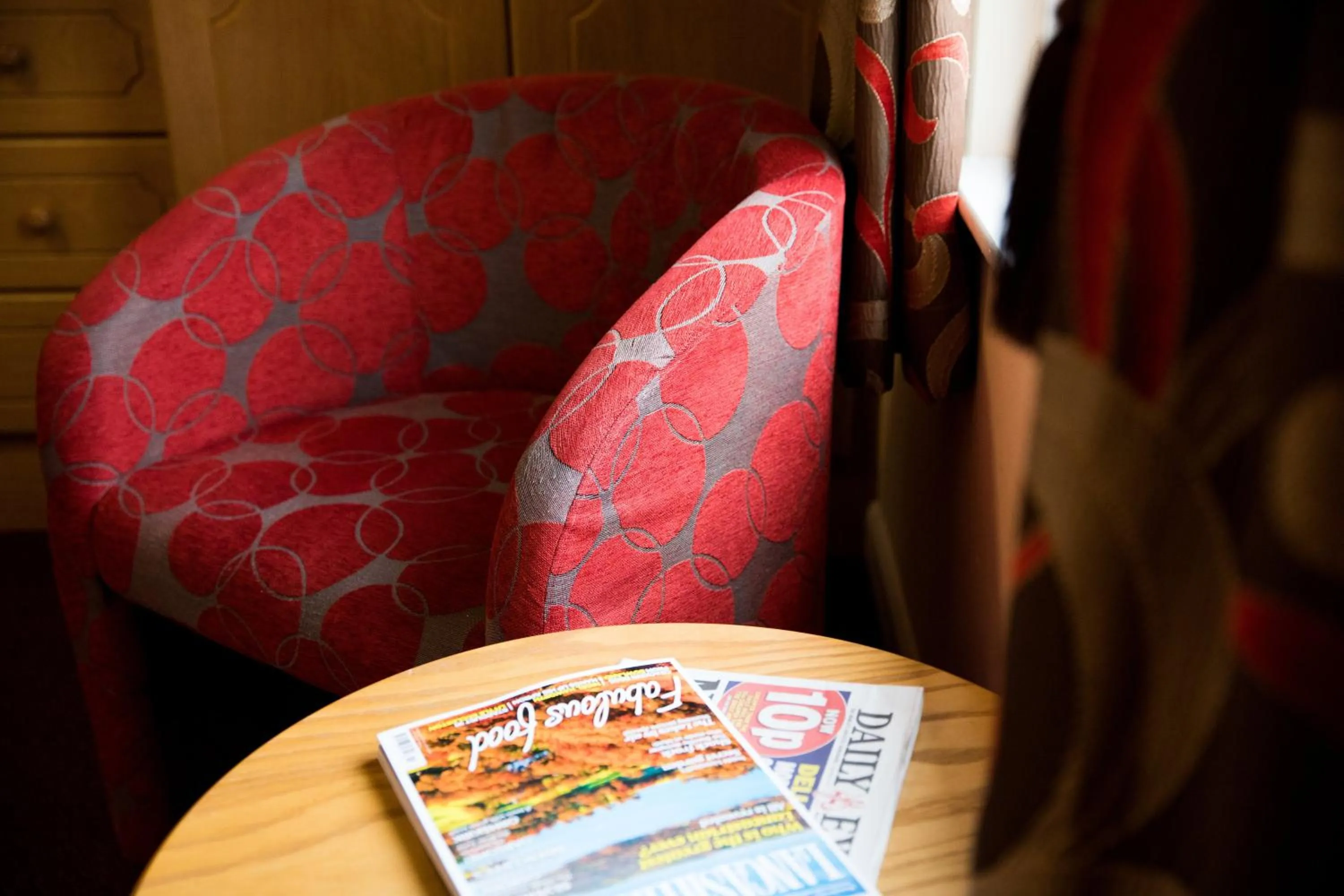 Seating area in Patterdale Hotel