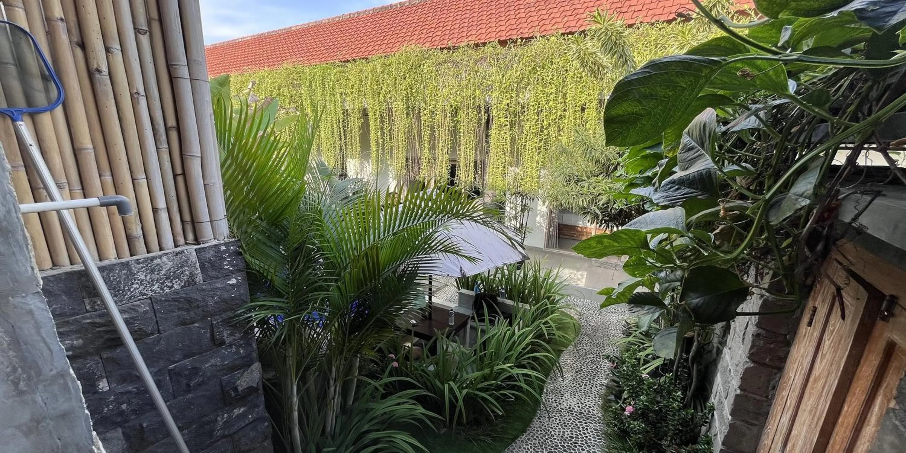 Garden view in Pis Bolong Canggu