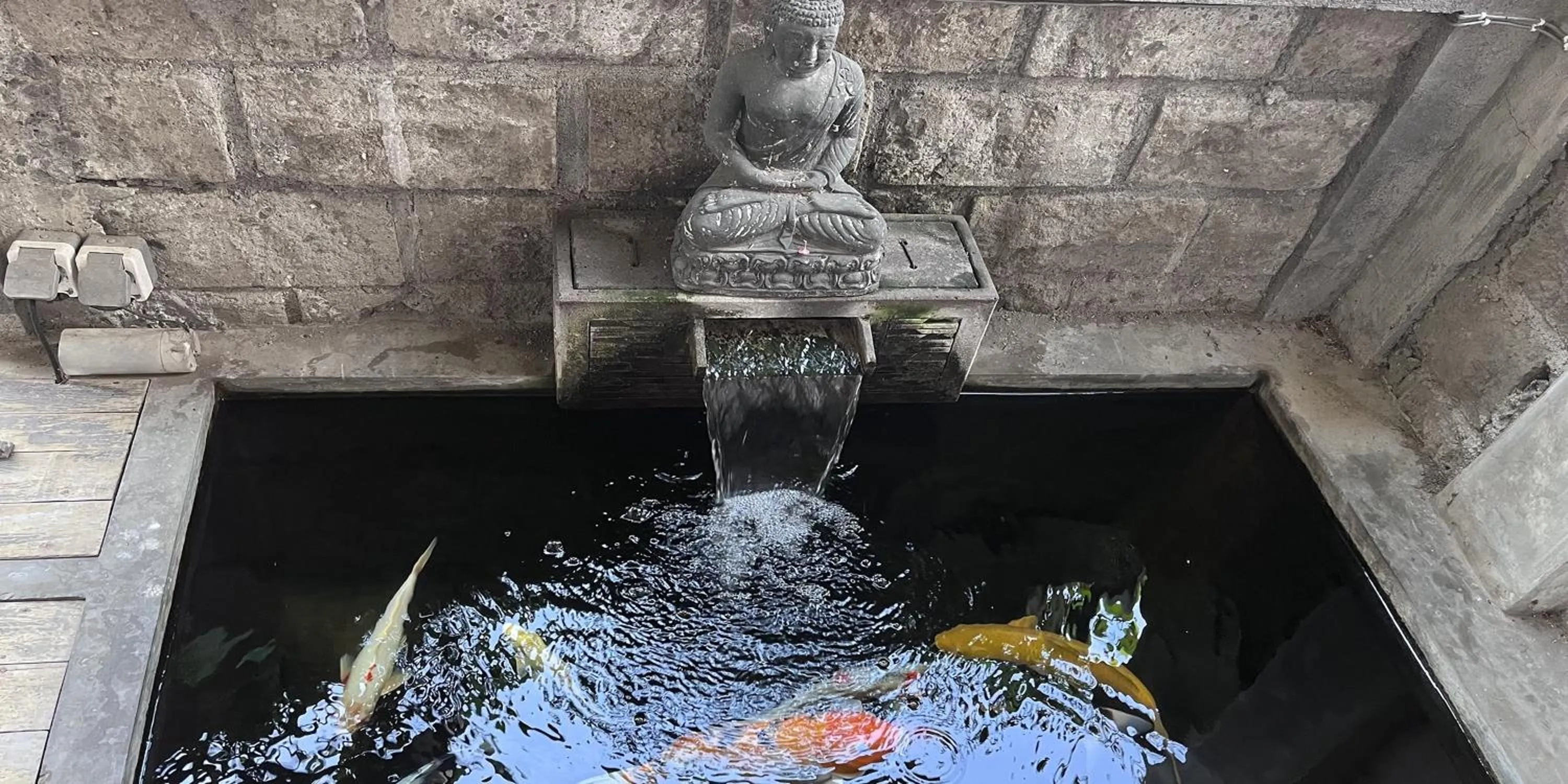 Decorative detail in Pis Bolong Canggu