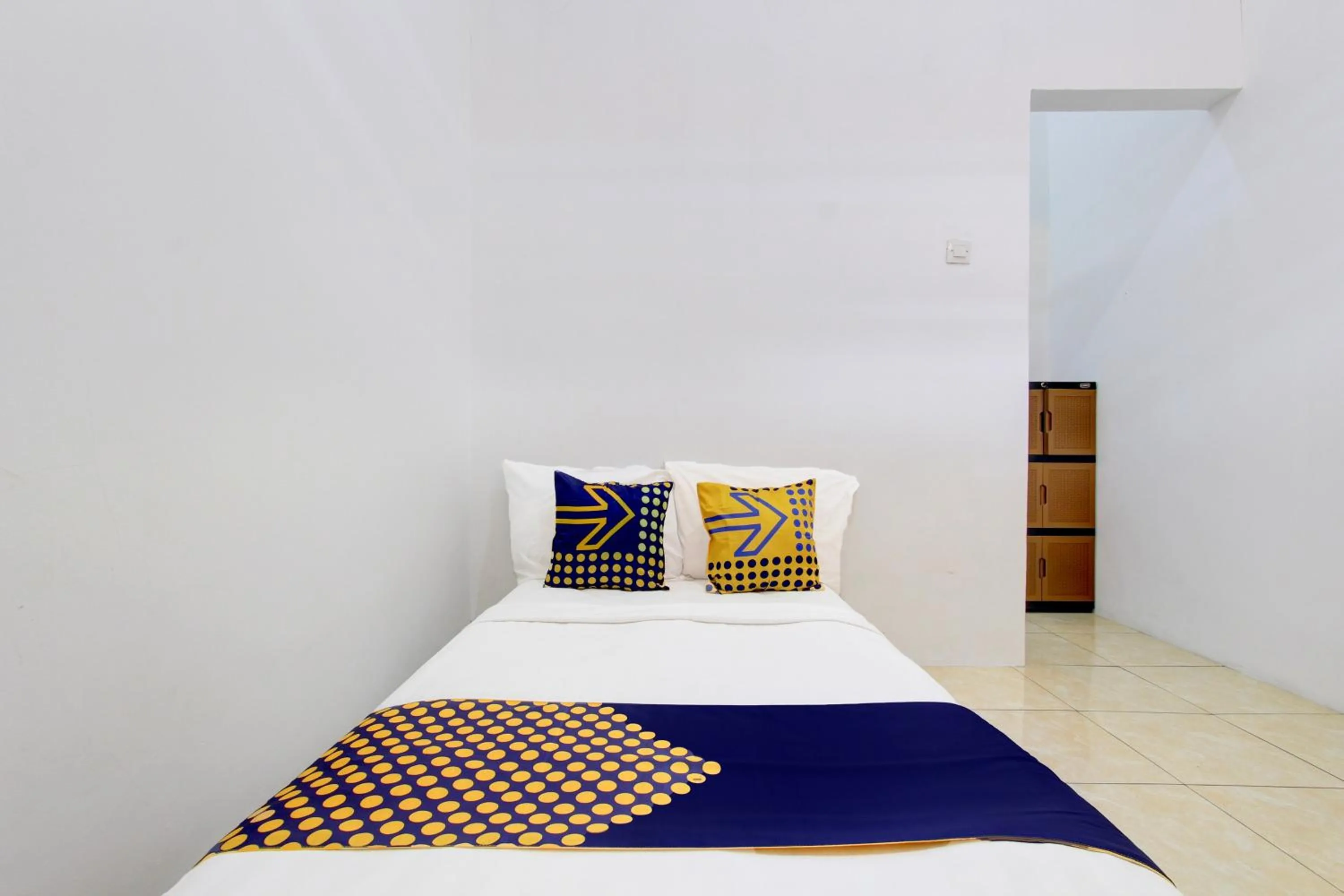 Bedroom in Hotel O Guest House Wijaya Syariah Near alun alun kota purwokerto