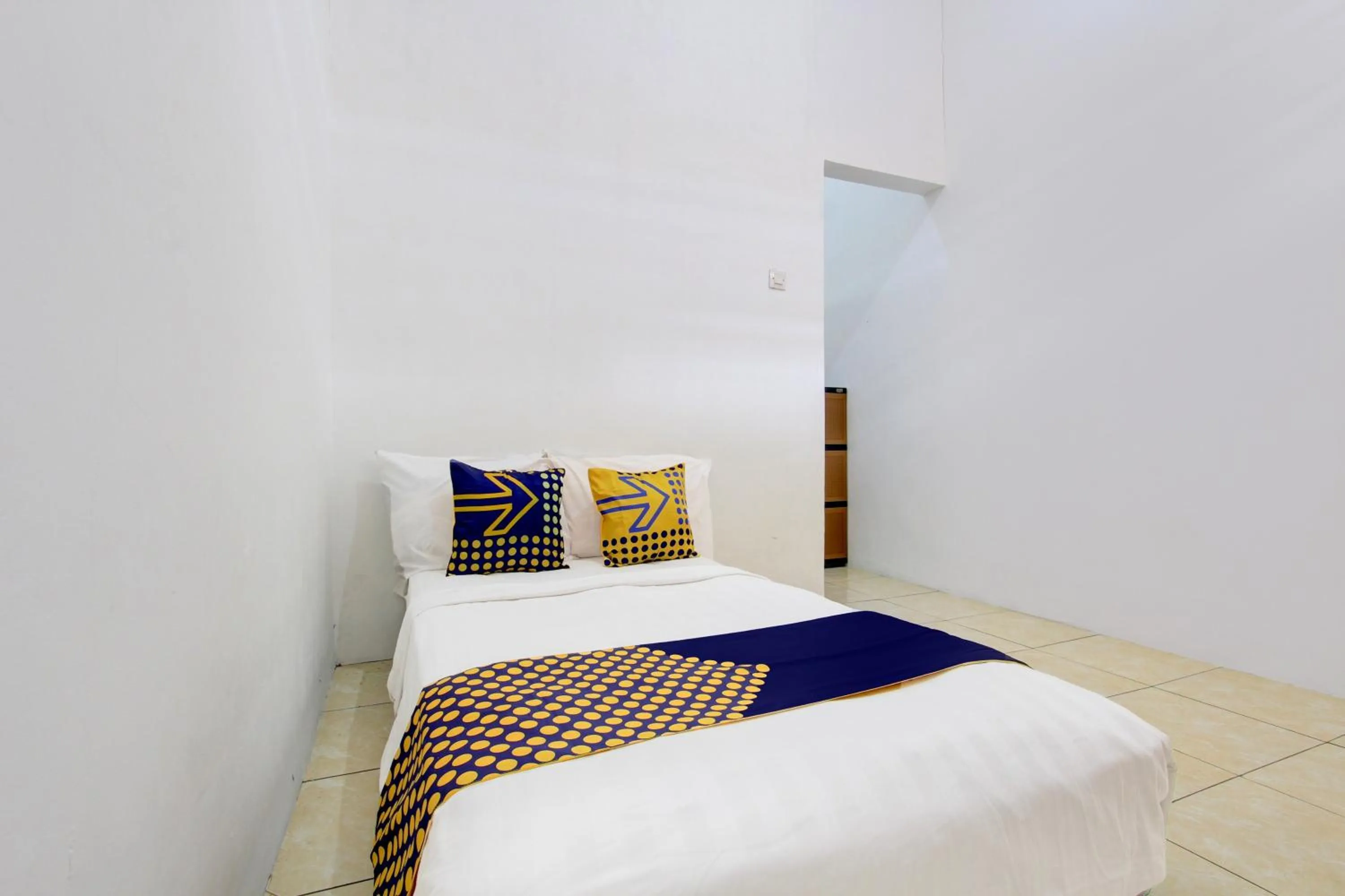 Bedroom in Hotel O Guest House Wijaya Syariah Near alun alun kota purwokerto