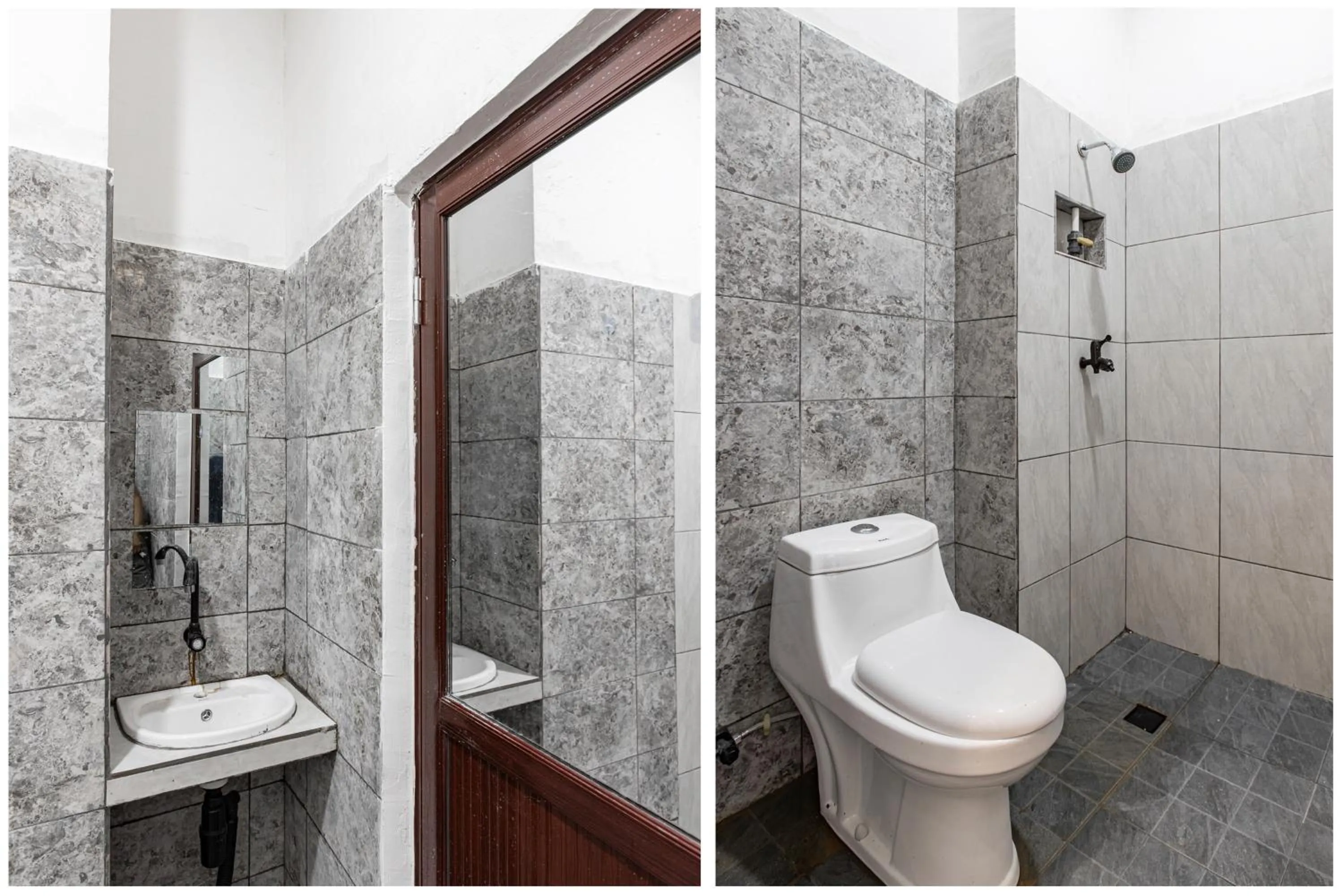 Bathroom in Hotel O Guest House Maria