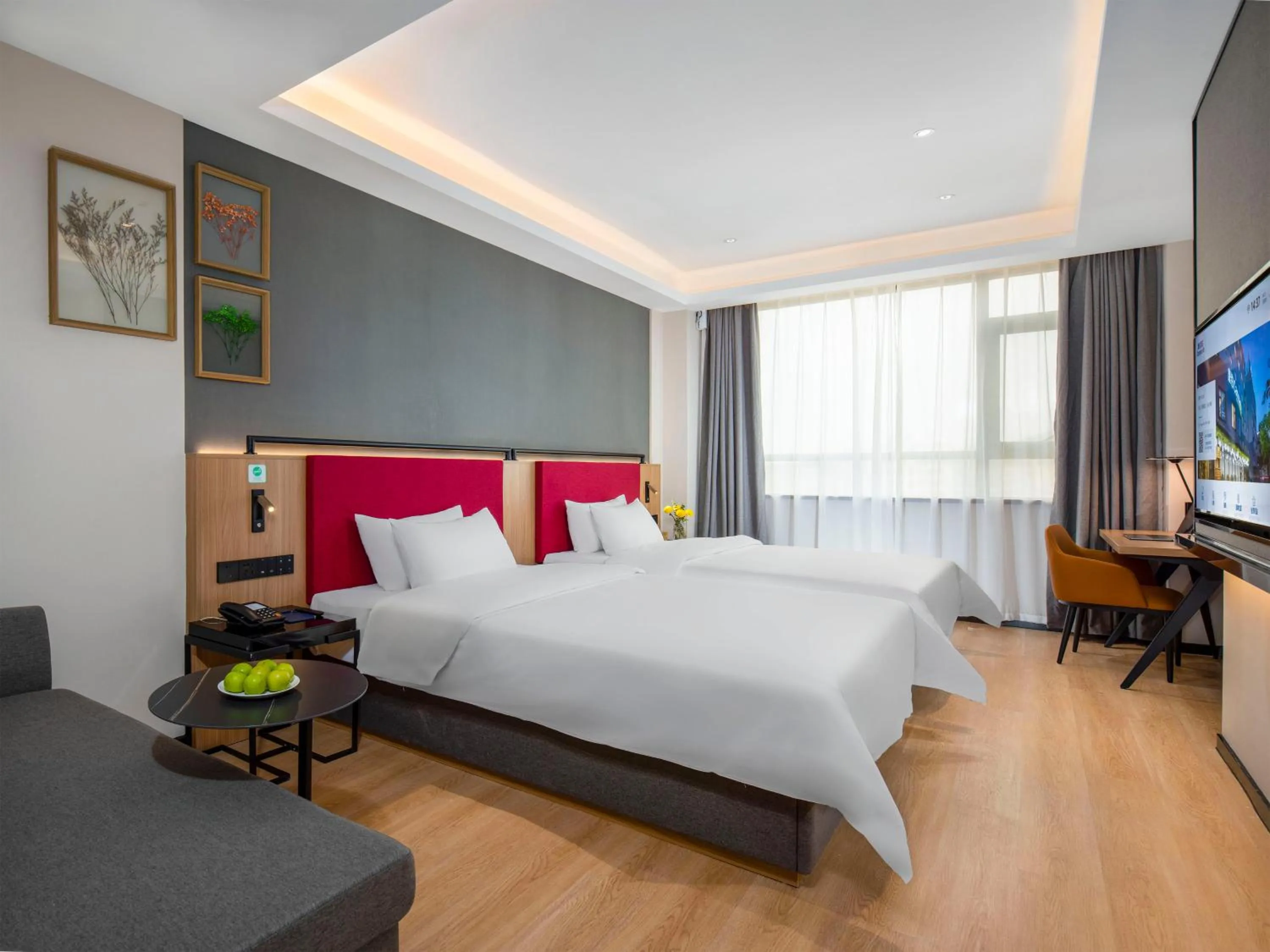 Bed in Campanile Shenzhen Guanlan Golf