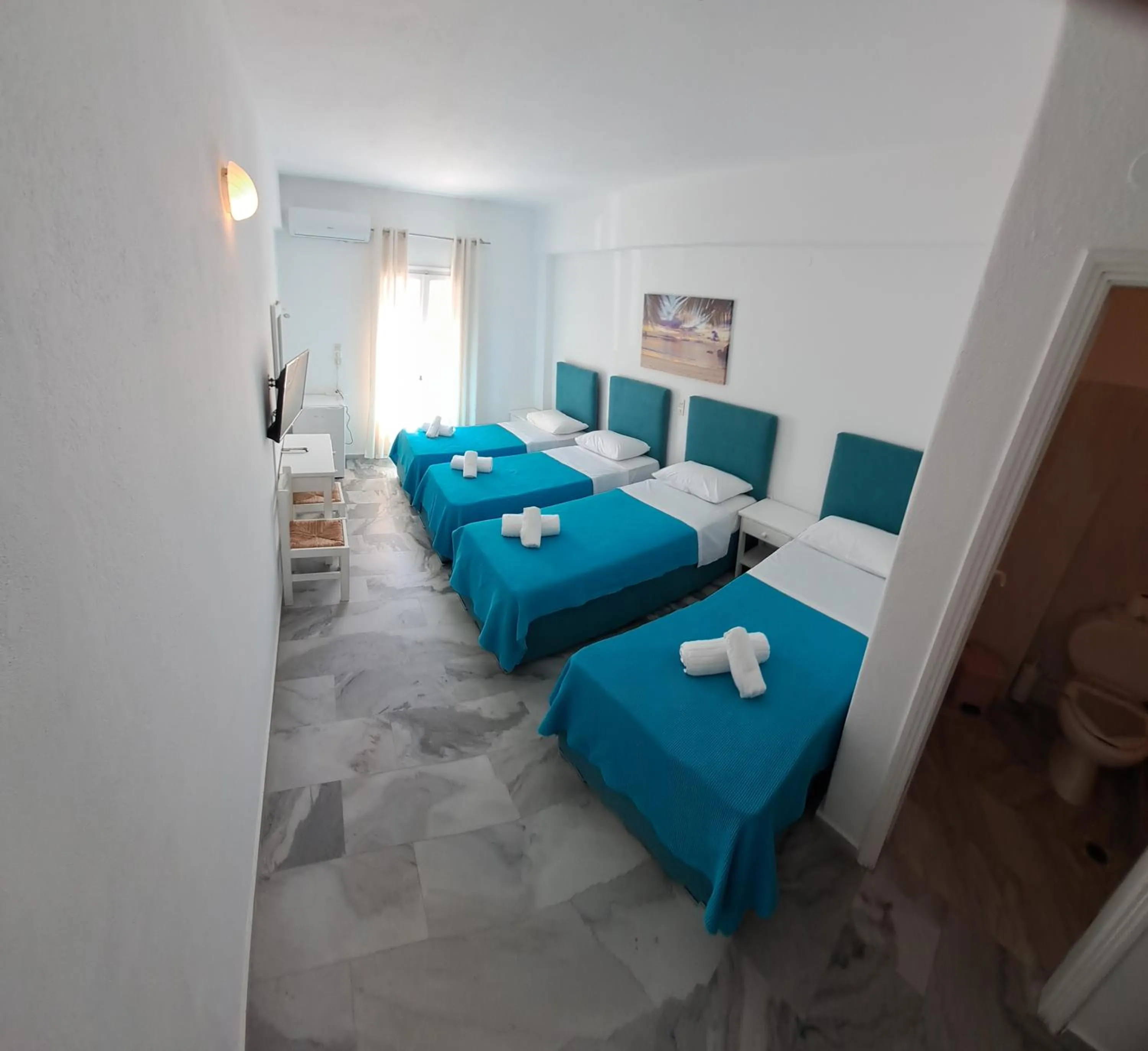 Bed in Oceanis Resort