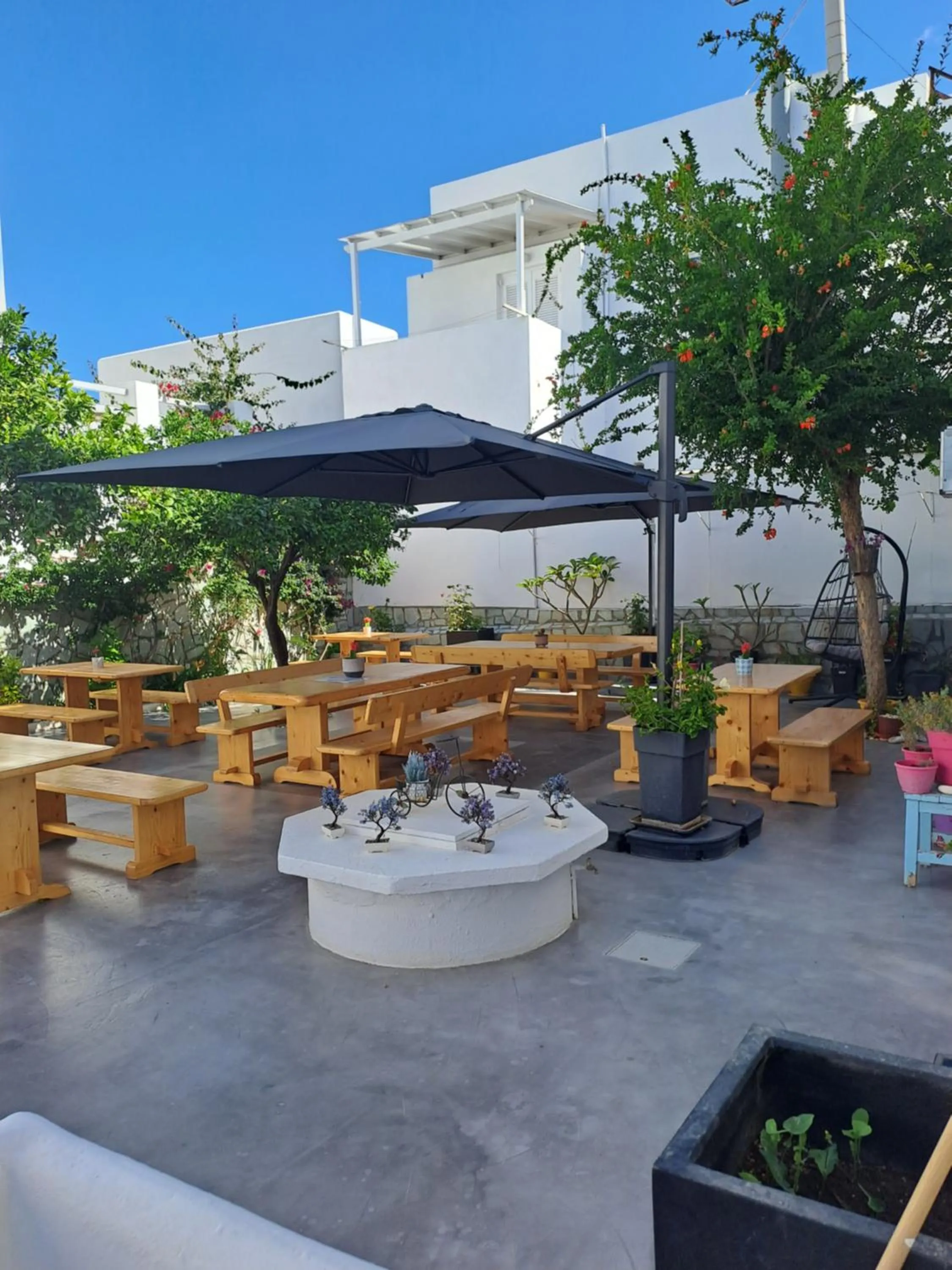Patio in Oceanis Resort
