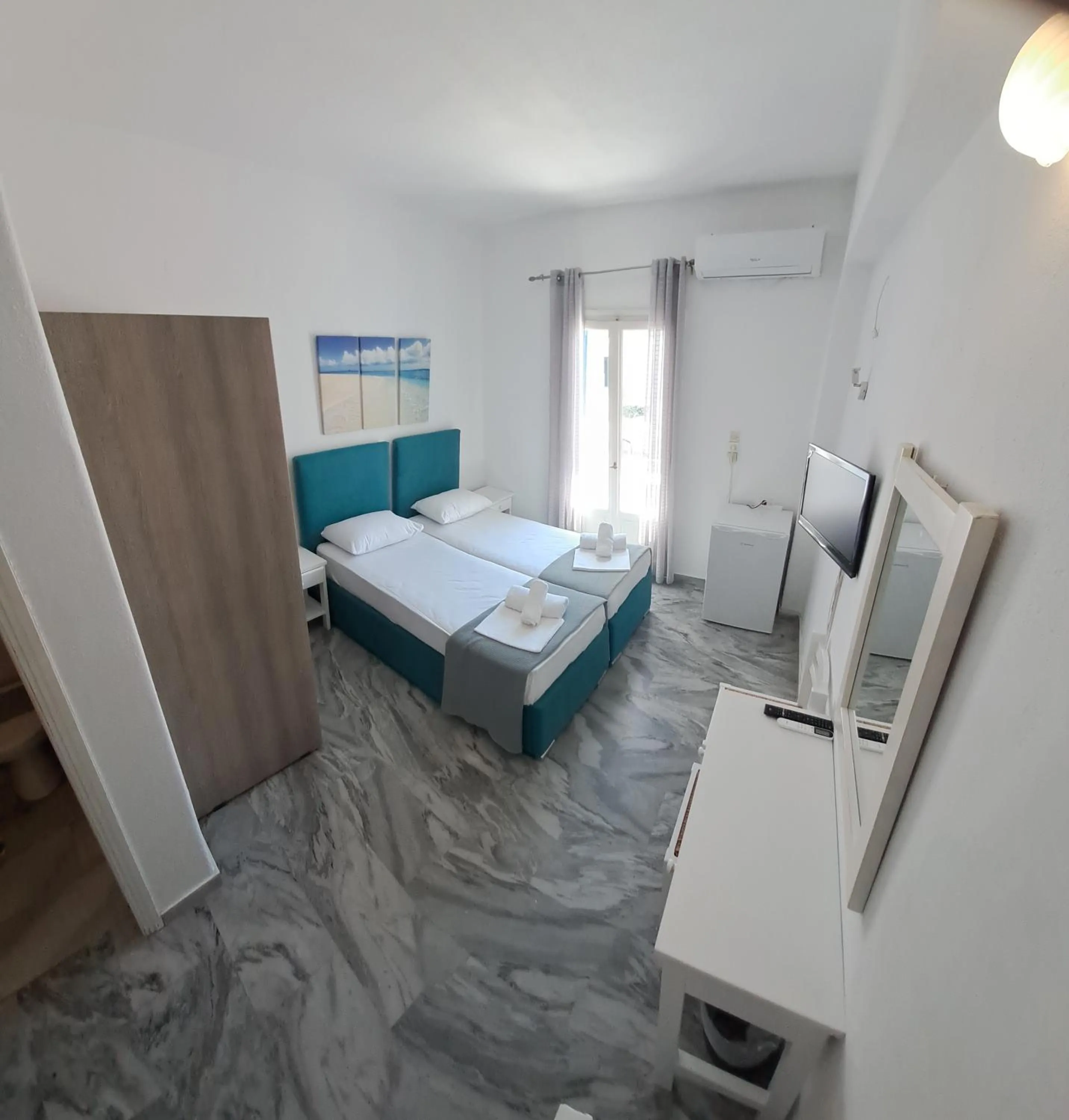 Bed in Oceanis Resort