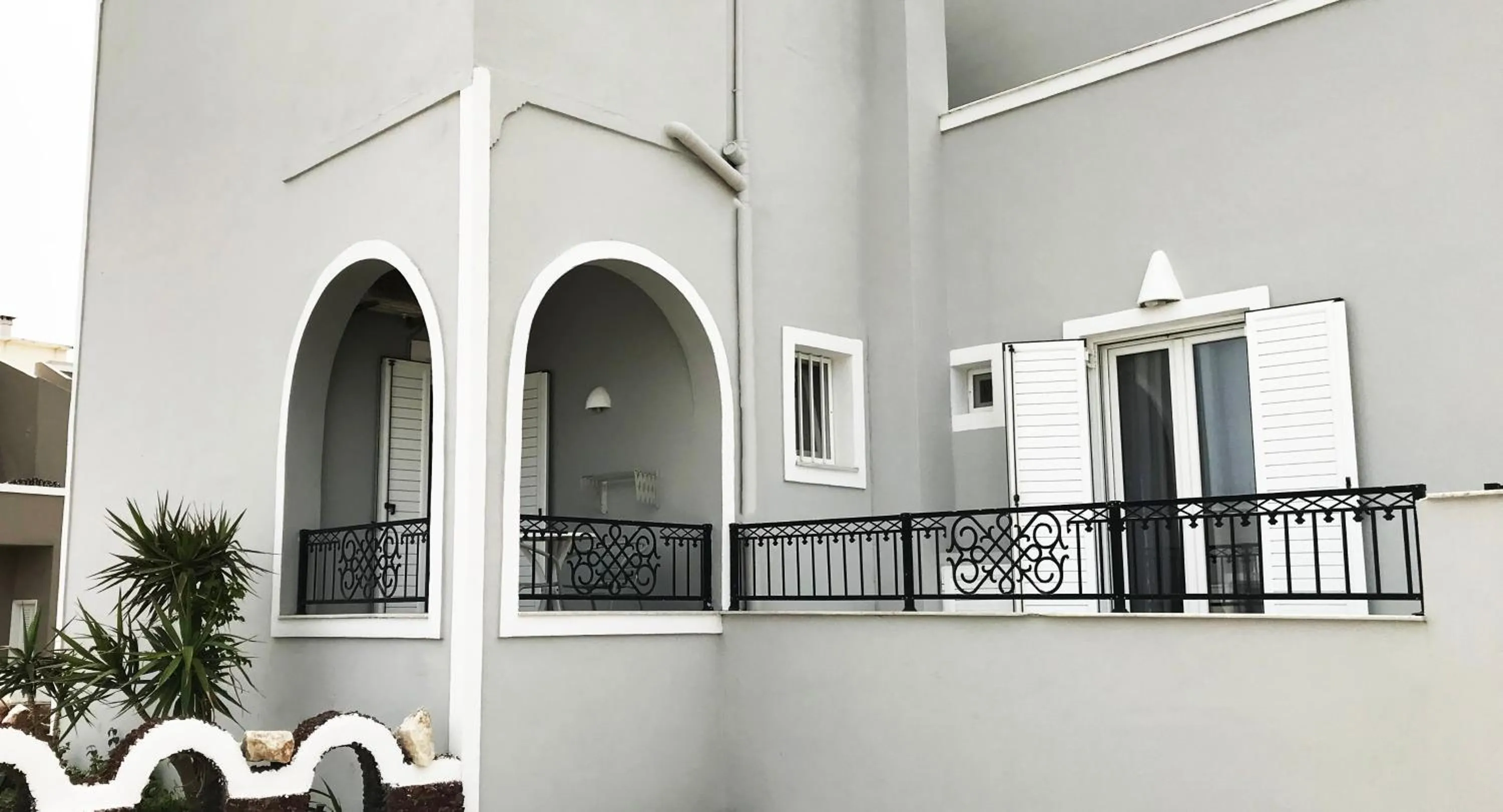 Garden view in Villa Agas