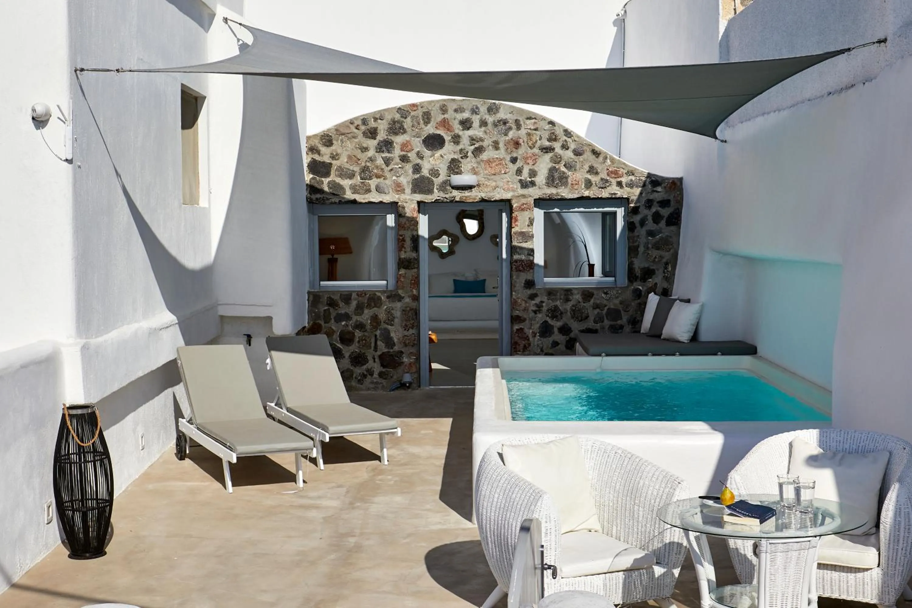 Balcony/Terrace in Iliovasilema Suites