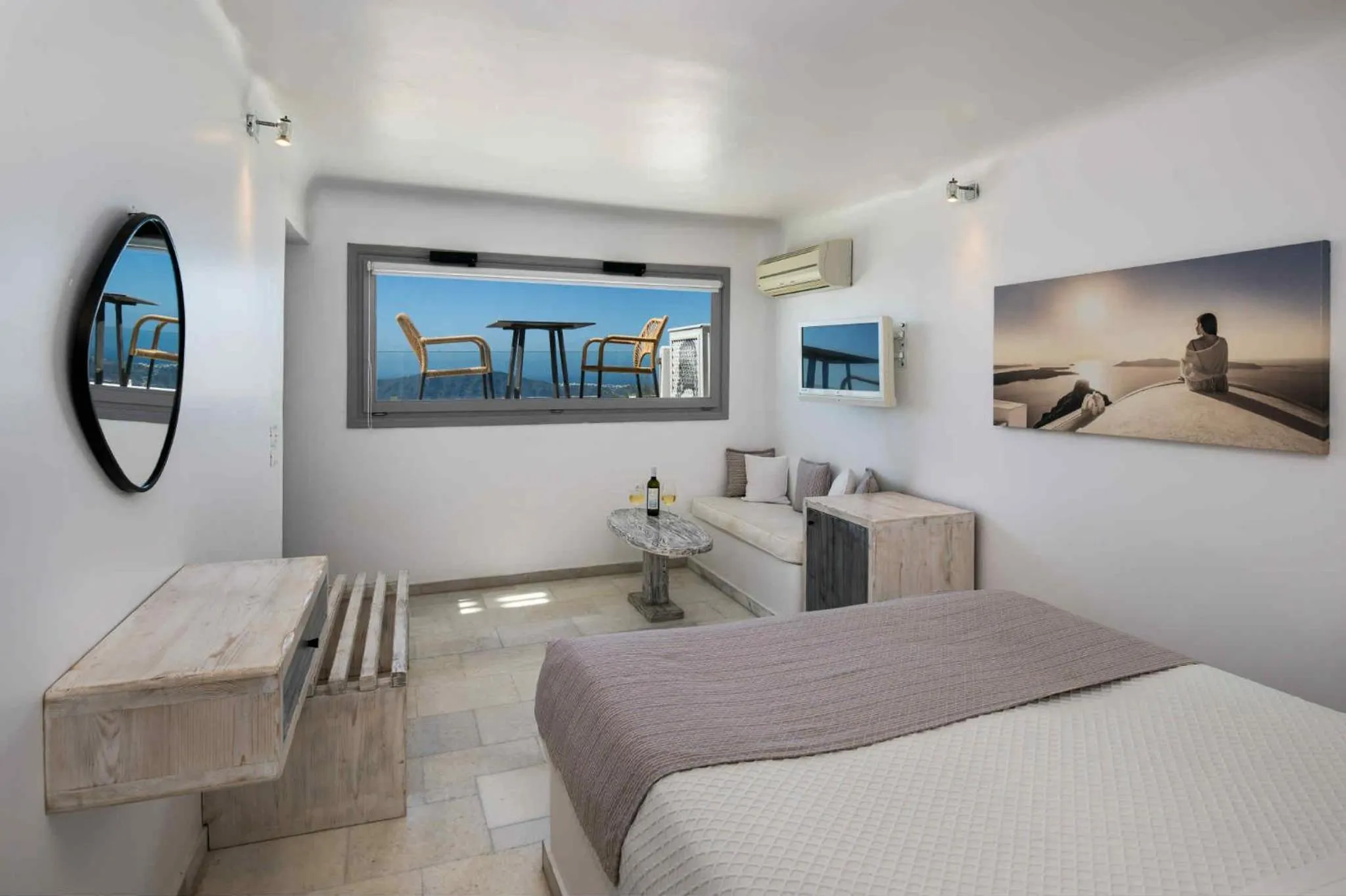 Bedroom, Bed in Iliovasilema Suites