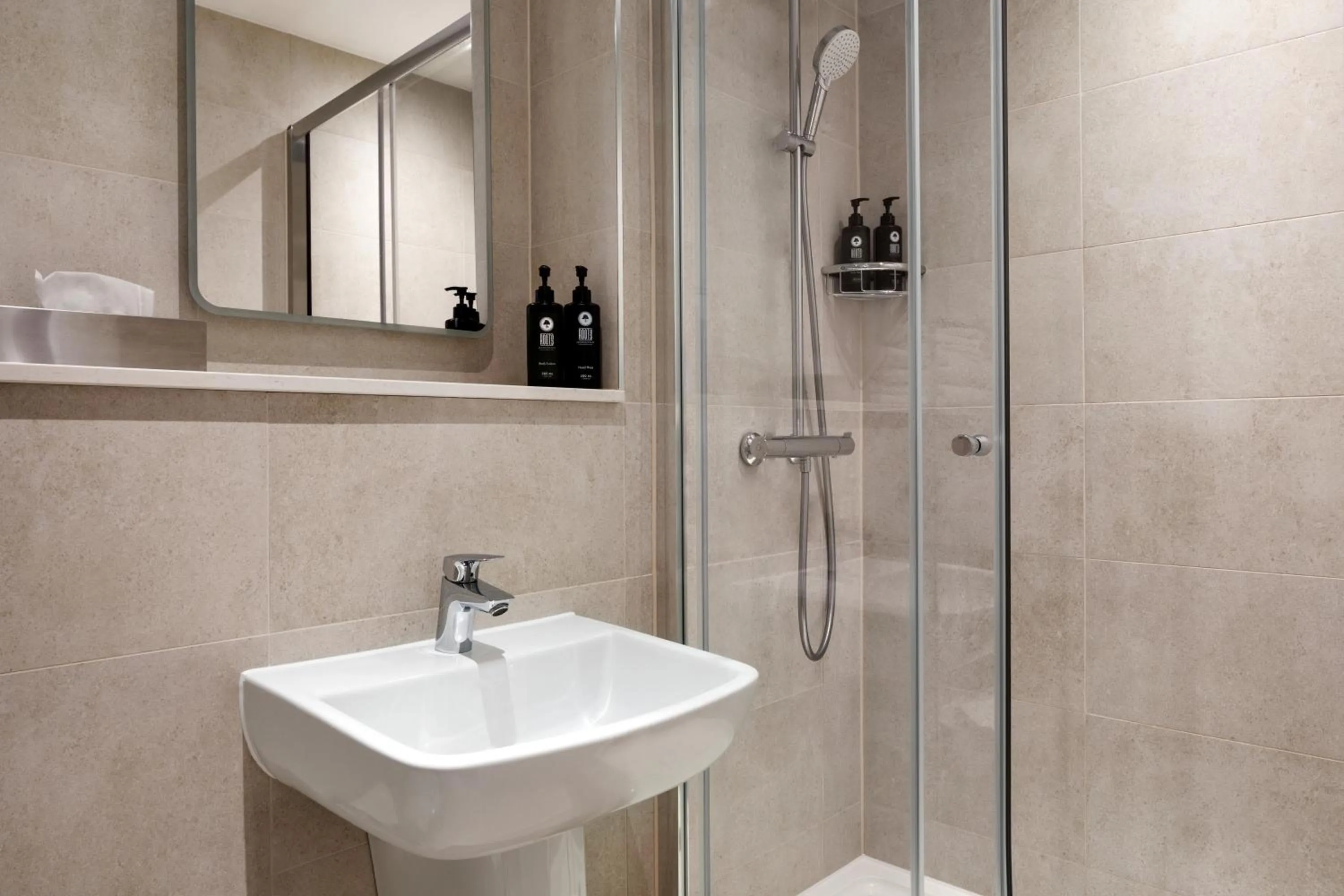 Bathroom in Trafford Hall Hotel Manchester, Trademark Collection by Wyndham