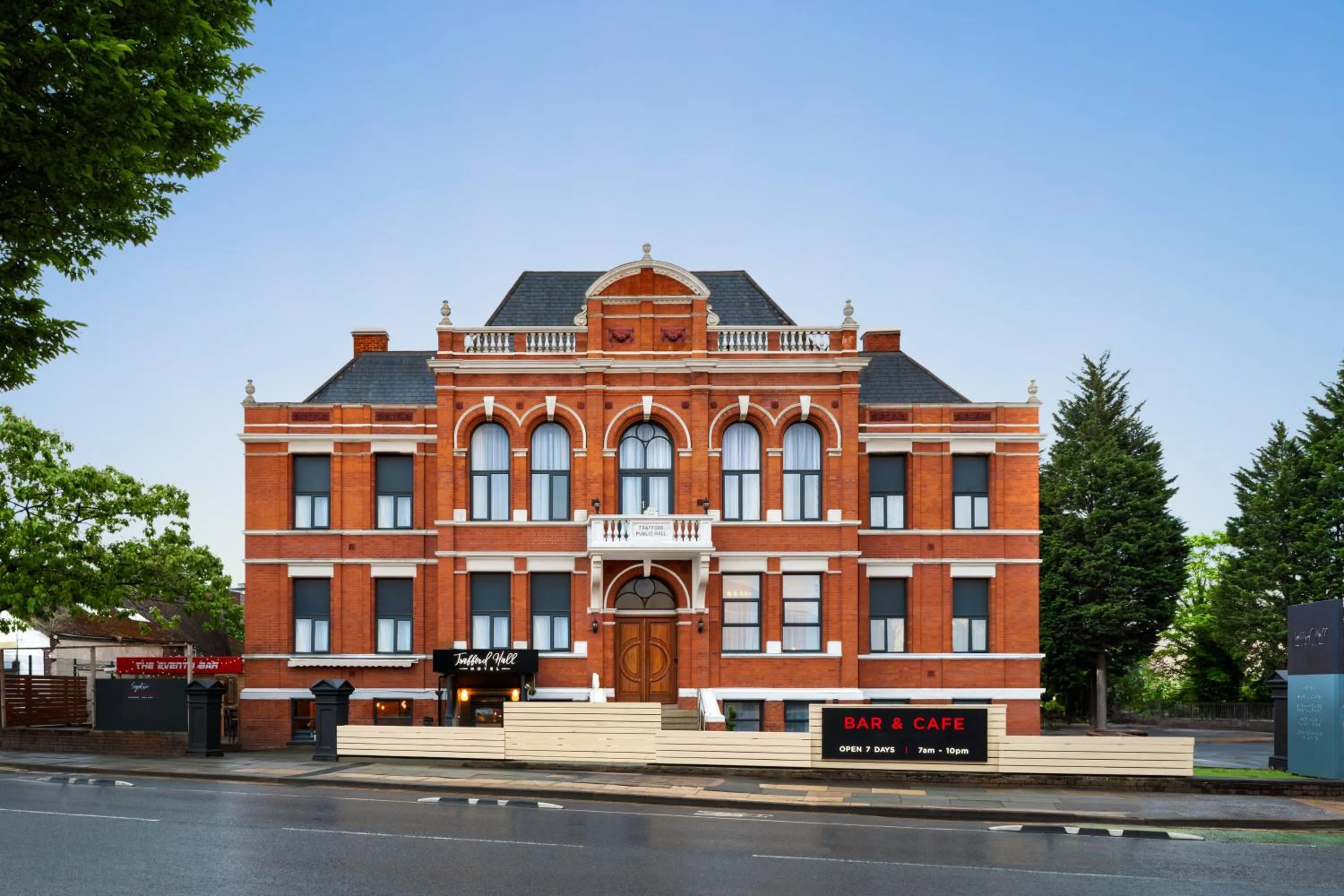 Property building in Trafford Hall Hotel Manchester, Trademark Collection by Wyndham
