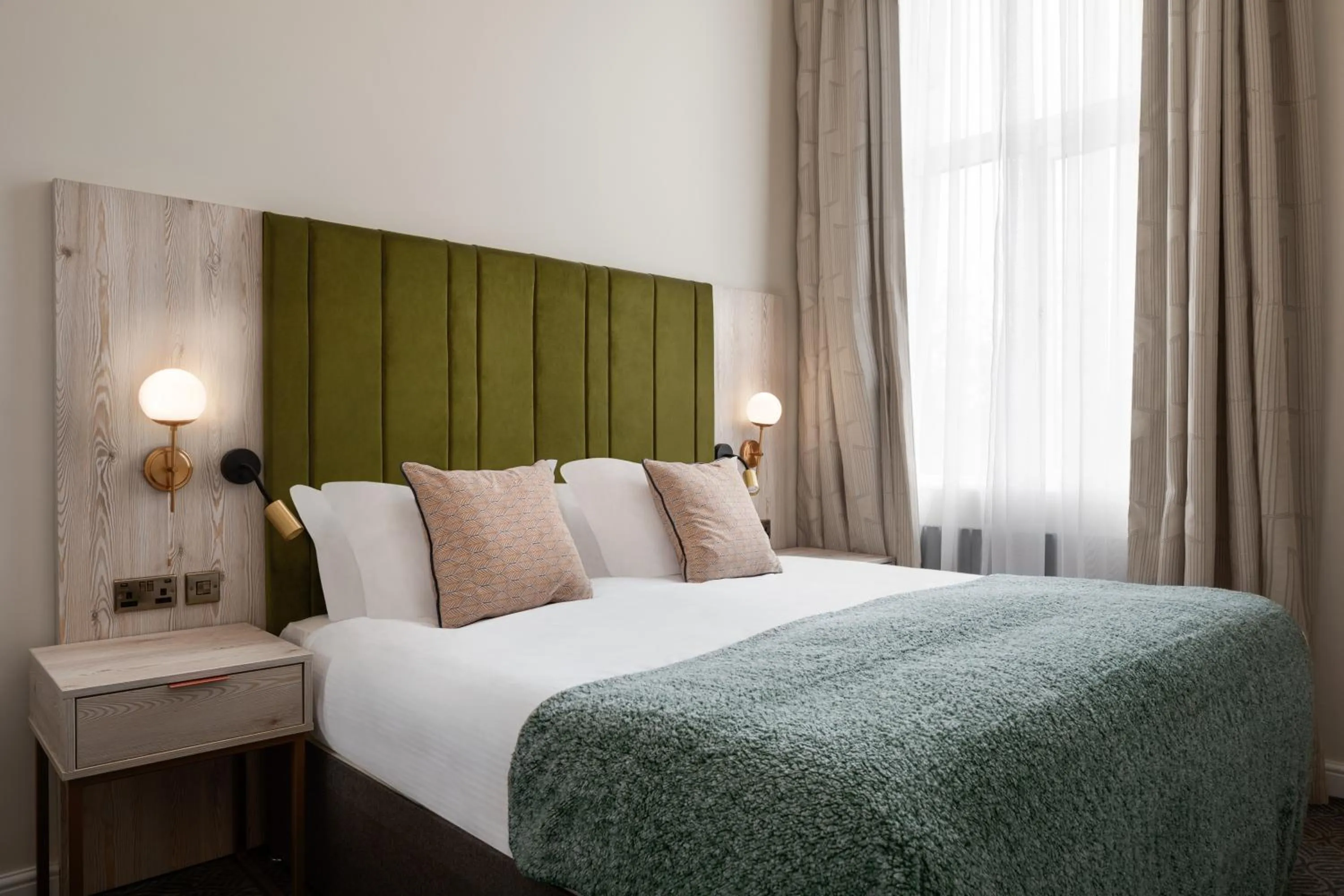 Bedroom, Bed in Trafford Hall Hotel Manchester, Trademark Collection by Wyndham