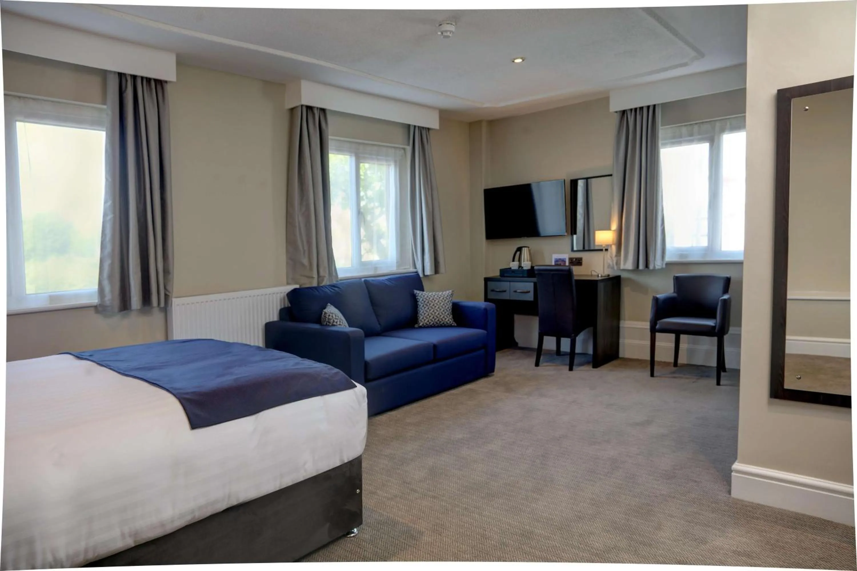 Bedroom in Trafford Hall Hotel Manchester, Trademark Collection by Wyndham