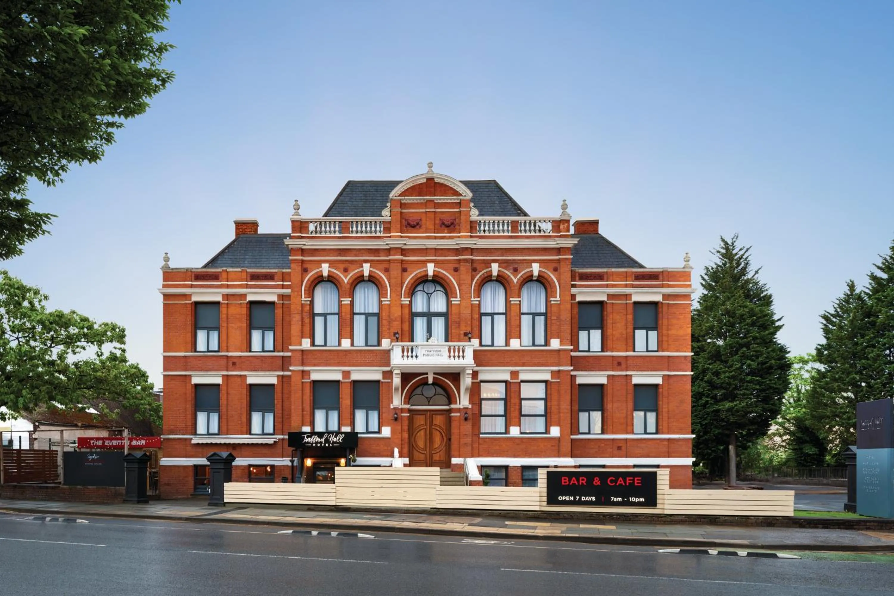 Property building in Trafford Hall Hotel Manchester, Trademark Collection by Wyndham