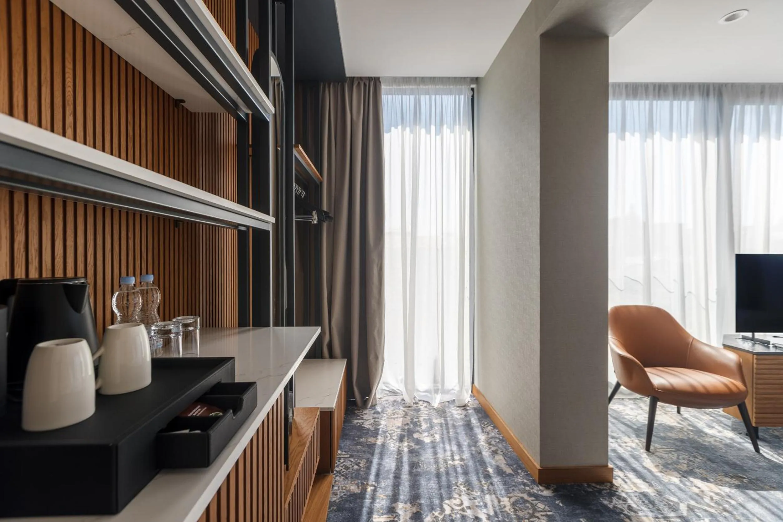 Living room in Piazza Epigraph