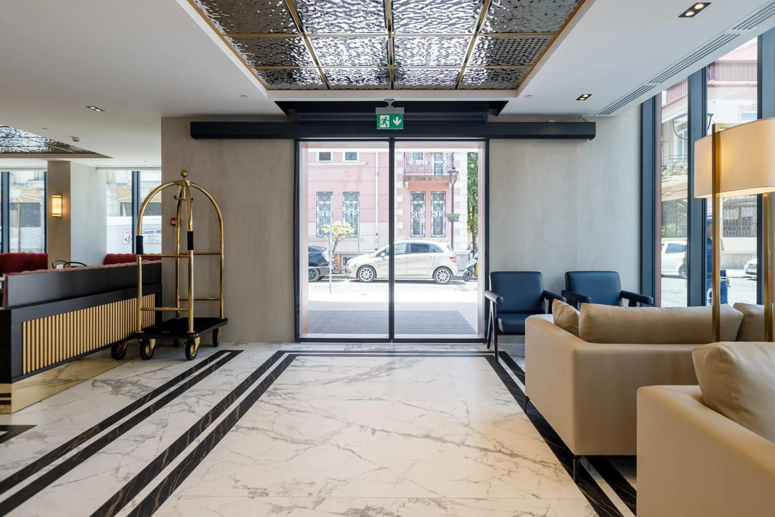 Lobby or reception in Piazza Epigraph