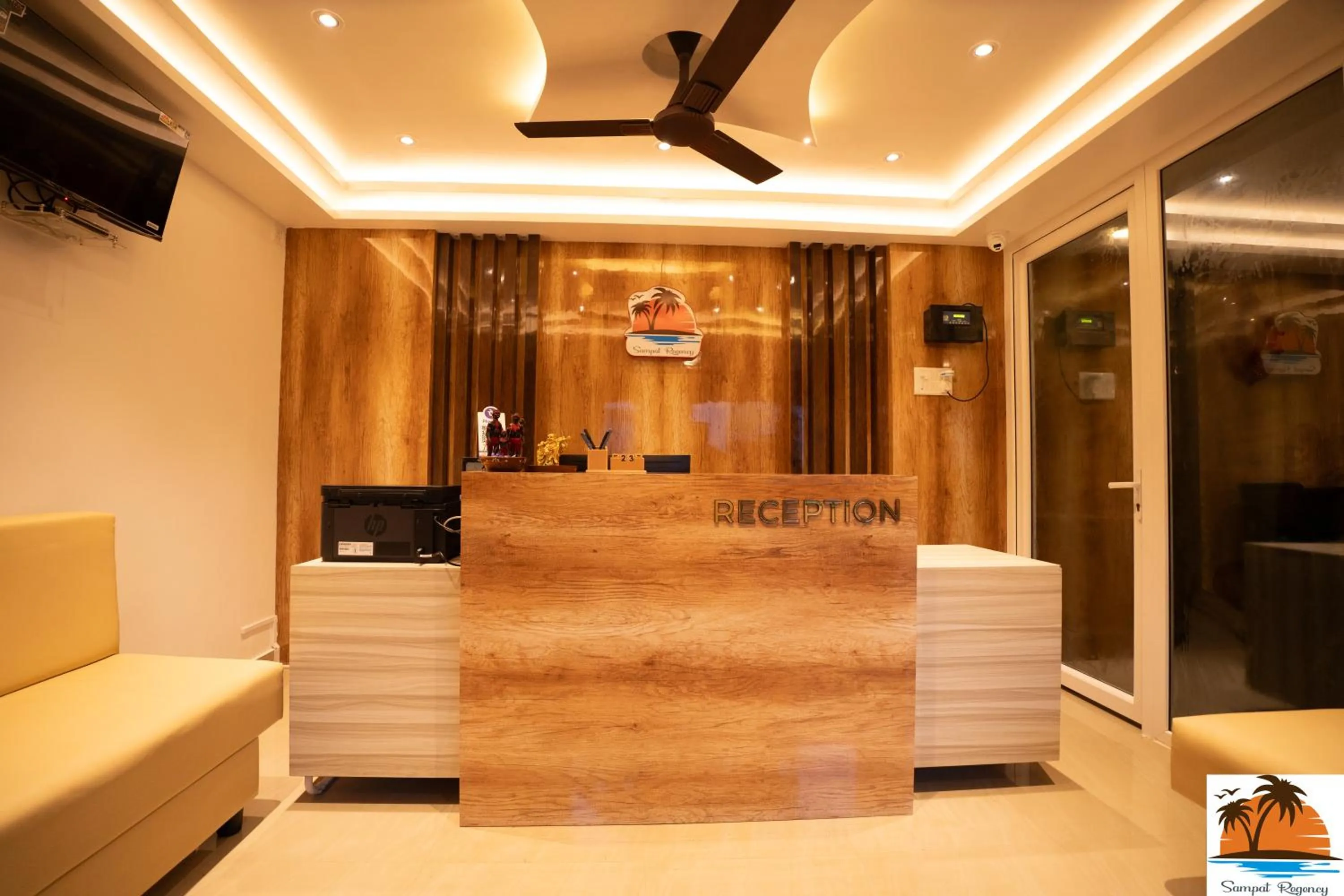 Lobby or reception in Sampat Regency