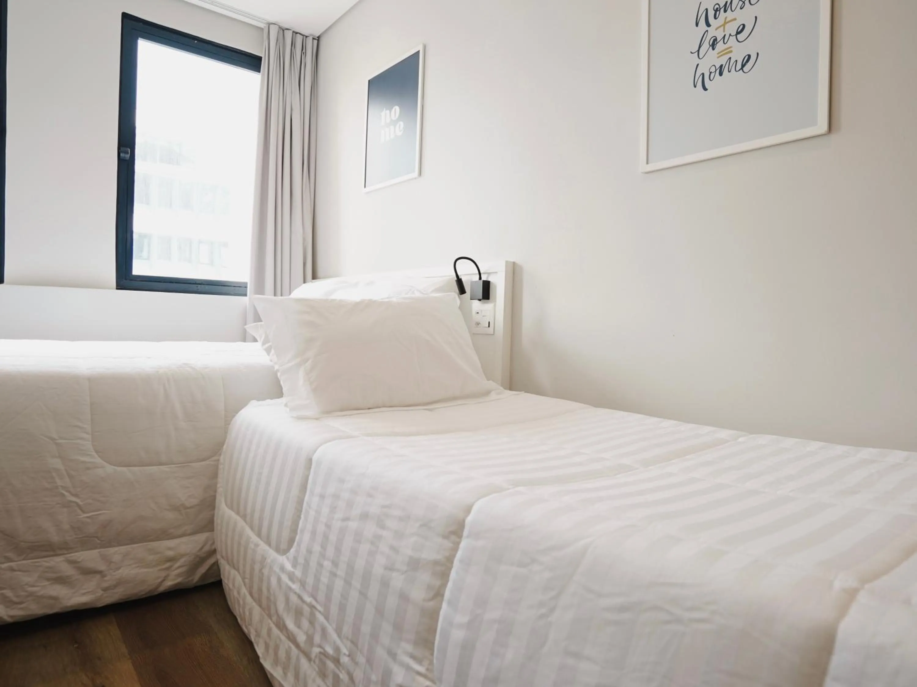 Bed in Apê Av Paulista Haddock Lobo