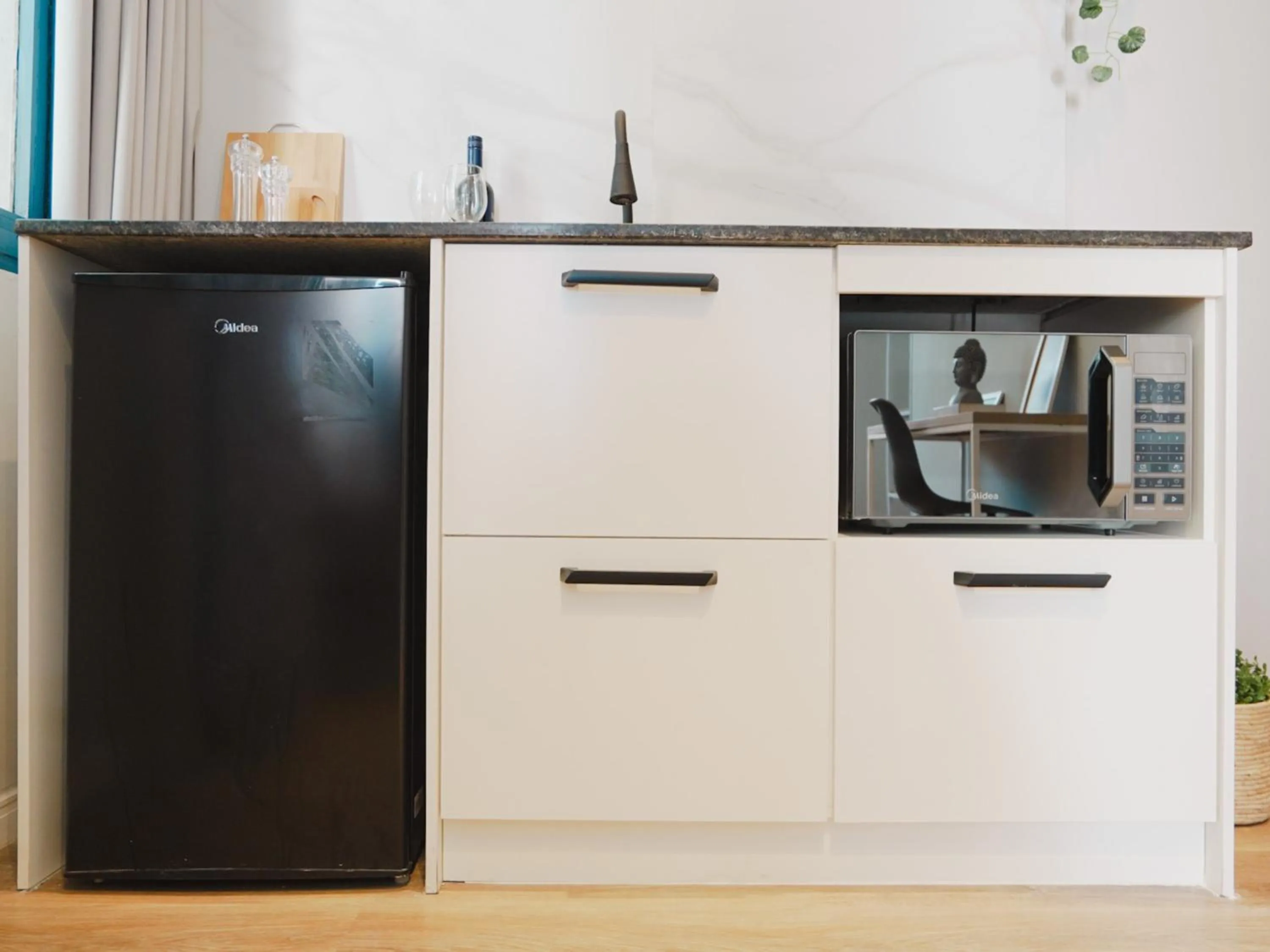 Kitchen or kitchenette in Apê Av Paulista Haddock Lobo