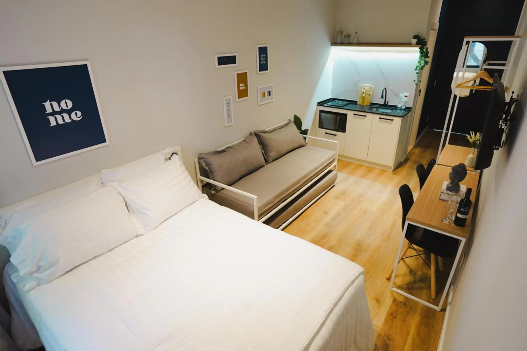 Bed in Apê Av Paulista Haddock Lobo