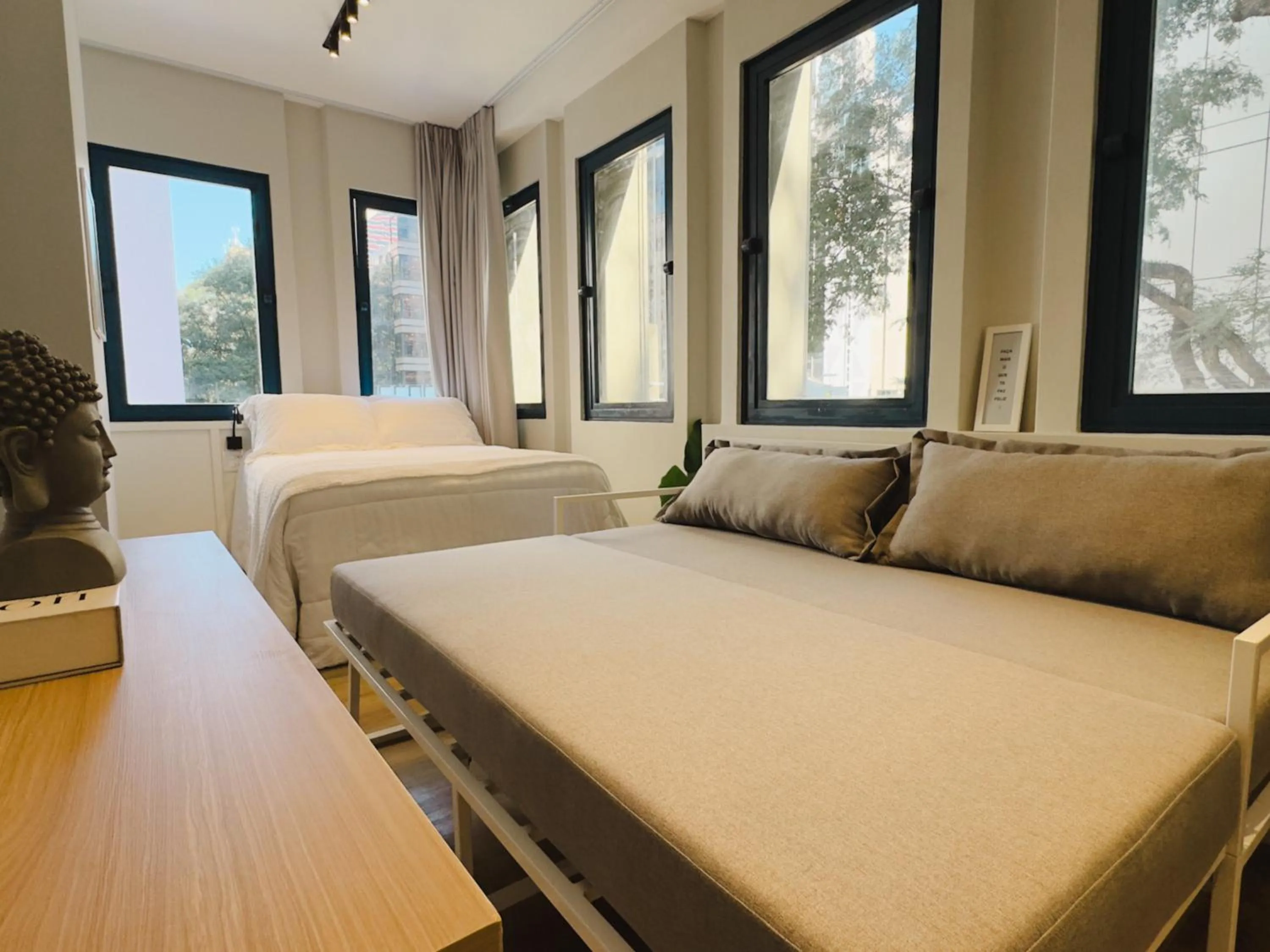 Bed in Apê Av Paulista Haddock Lobo