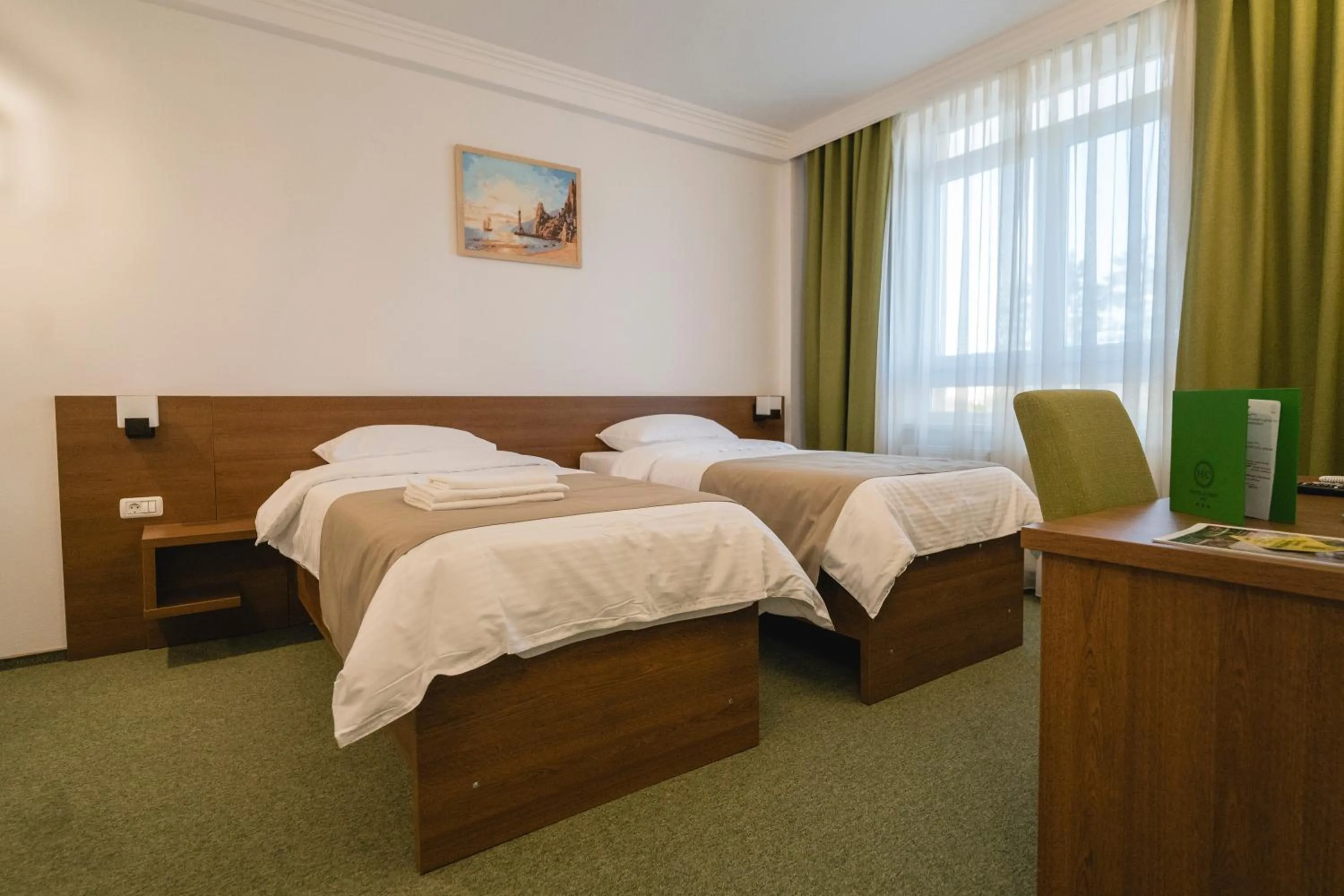 Bed in Hotel Comat Deva