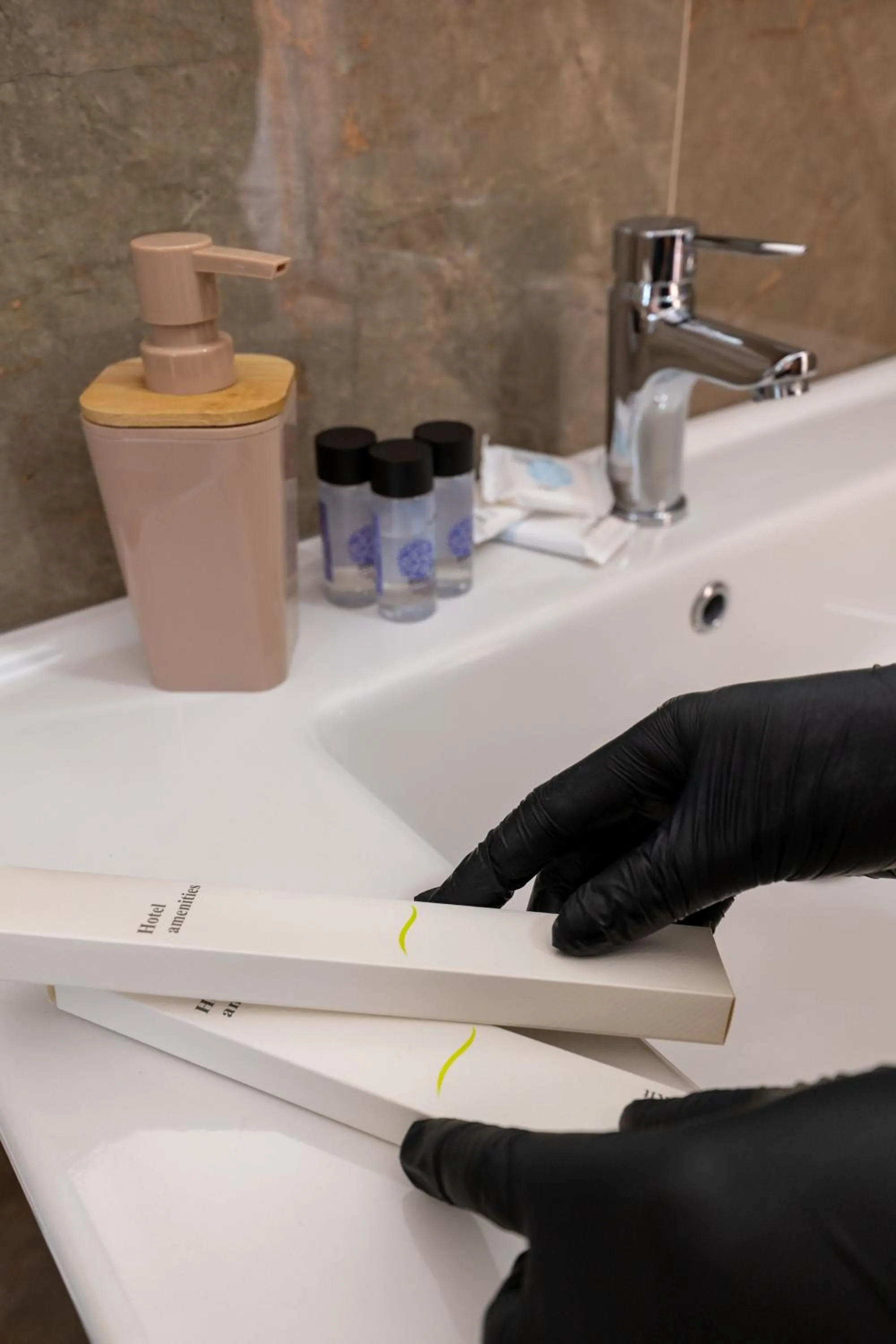 Bathroom in Mesopotam Agrotourism Resort