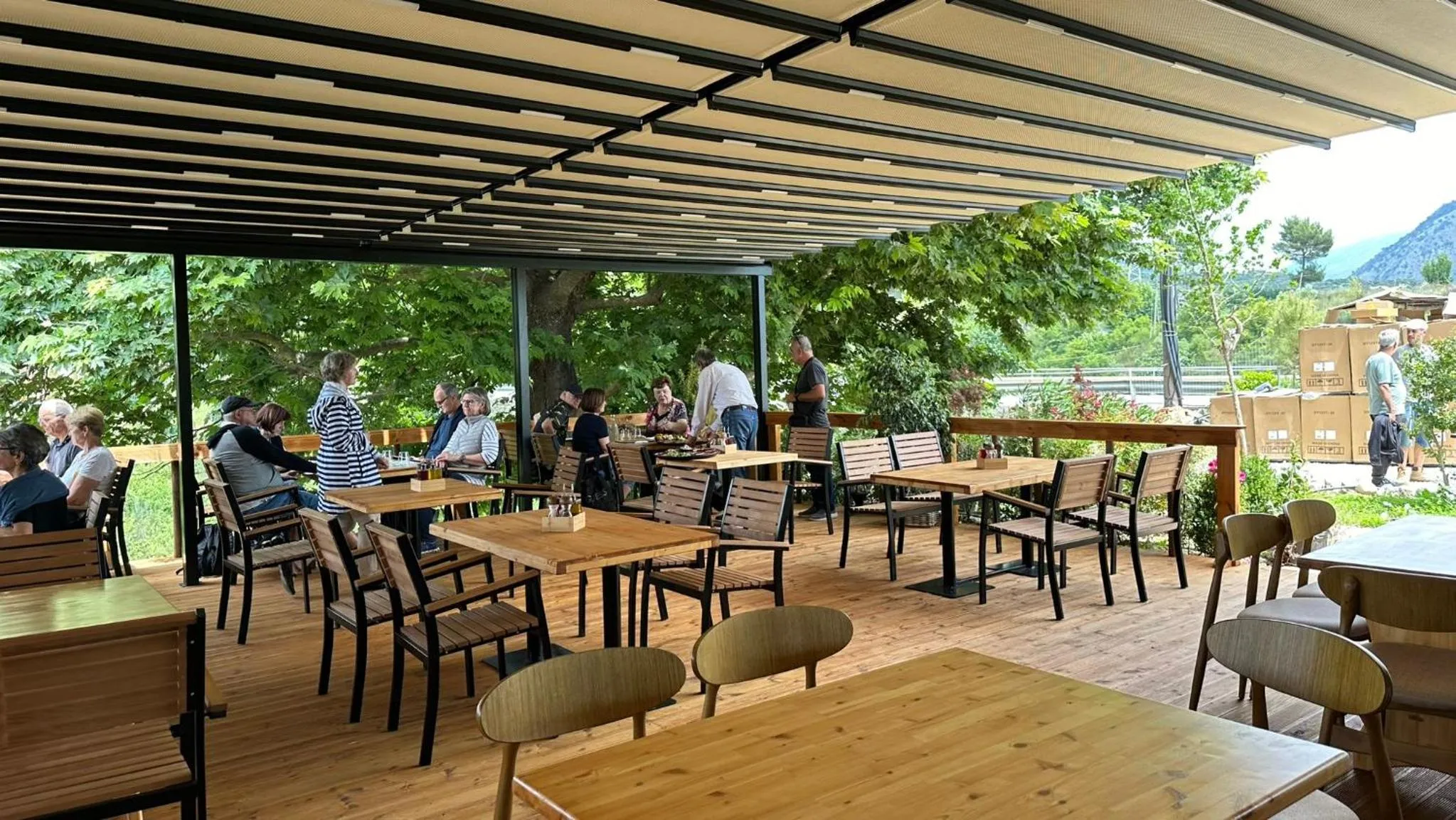 Restaurant/places to eat in Mesopotam Agrotourism Resort