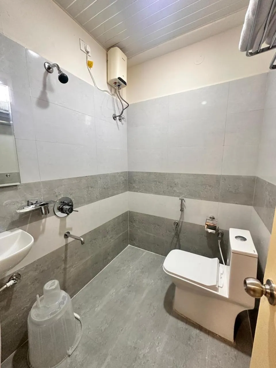 Bathroom in Hotel Aerotel Airport Zone,Shamshabad