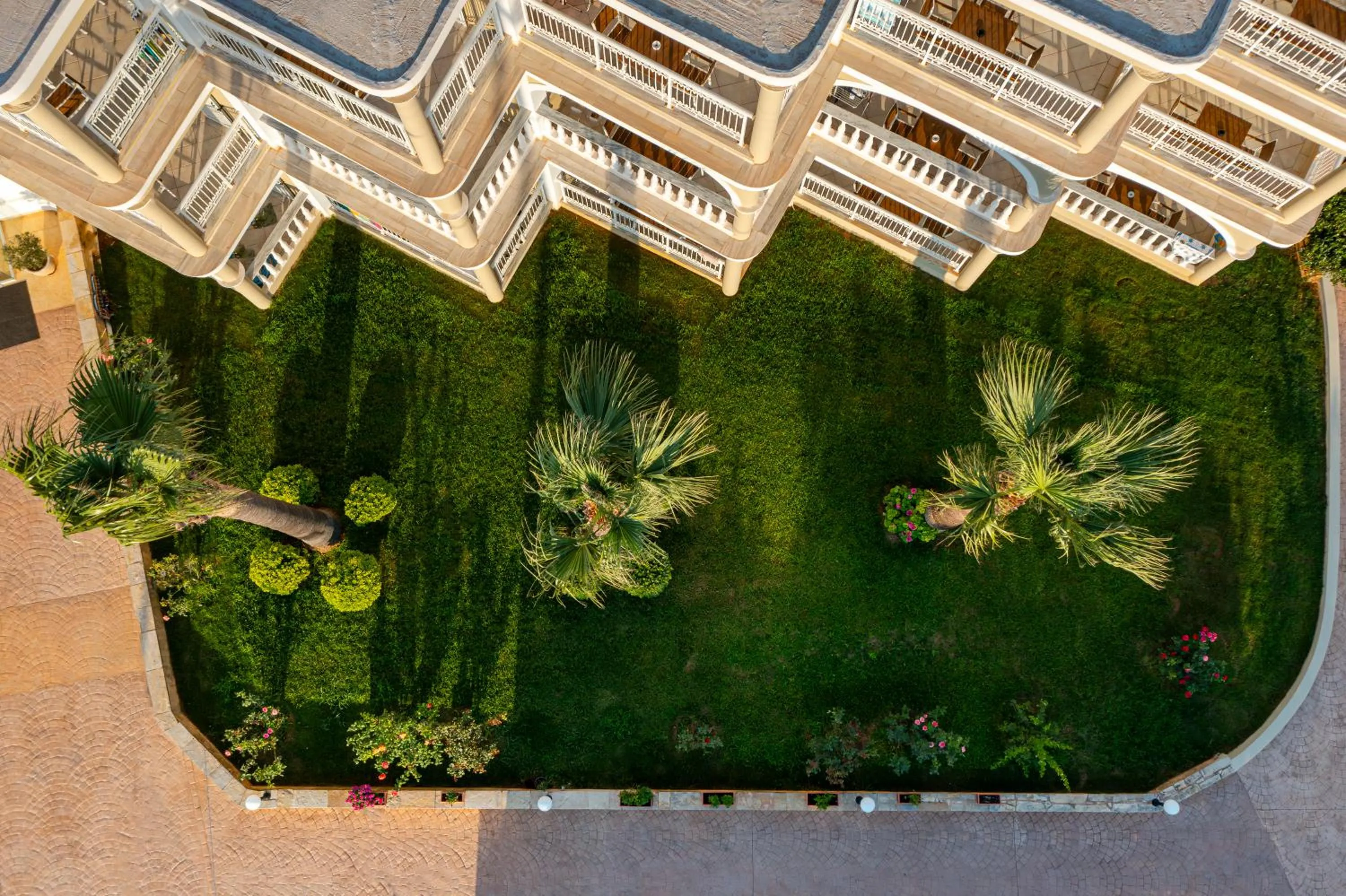 Garden view in Arkadia Hotel