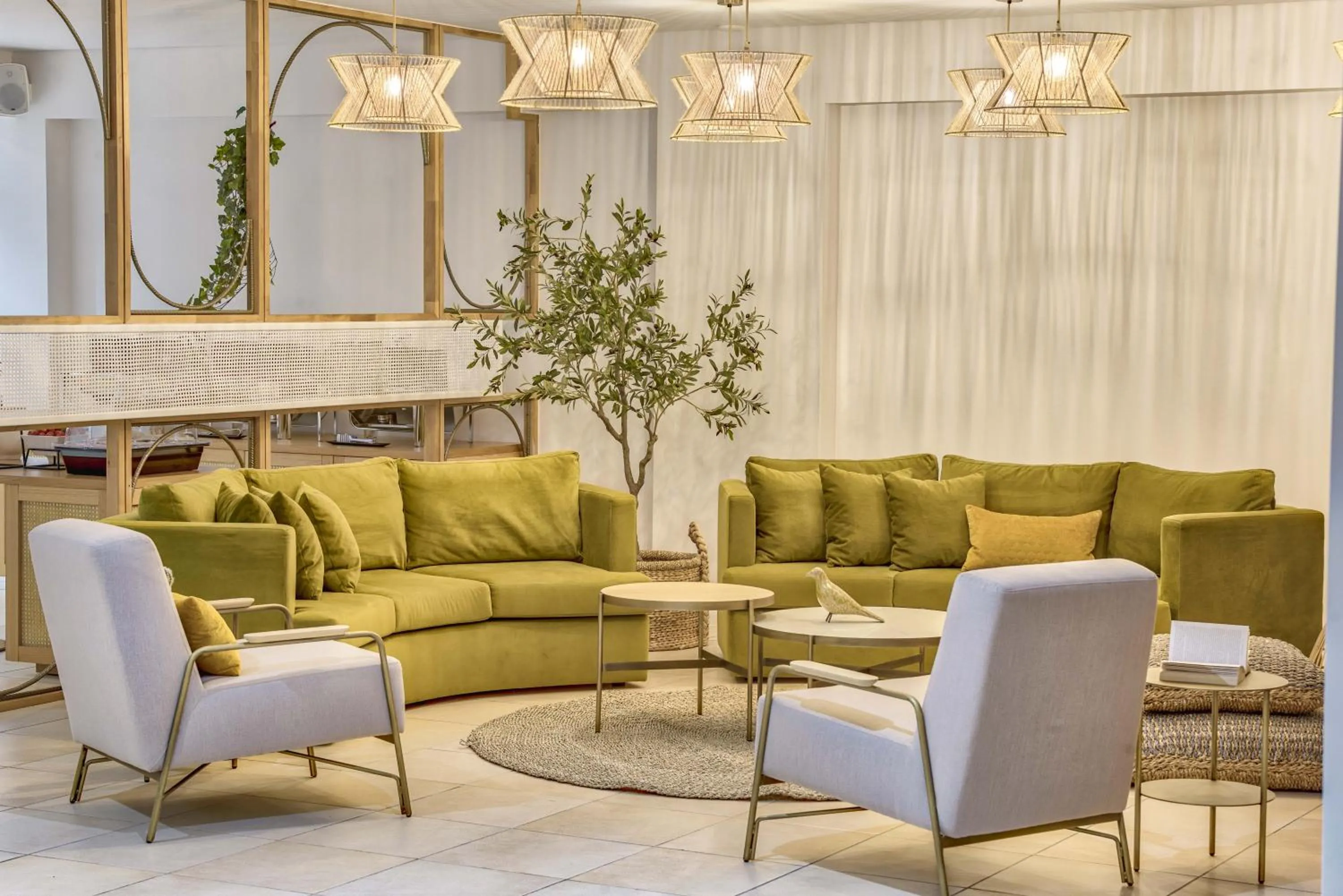 Lobby or reception in Arkadia Hotel