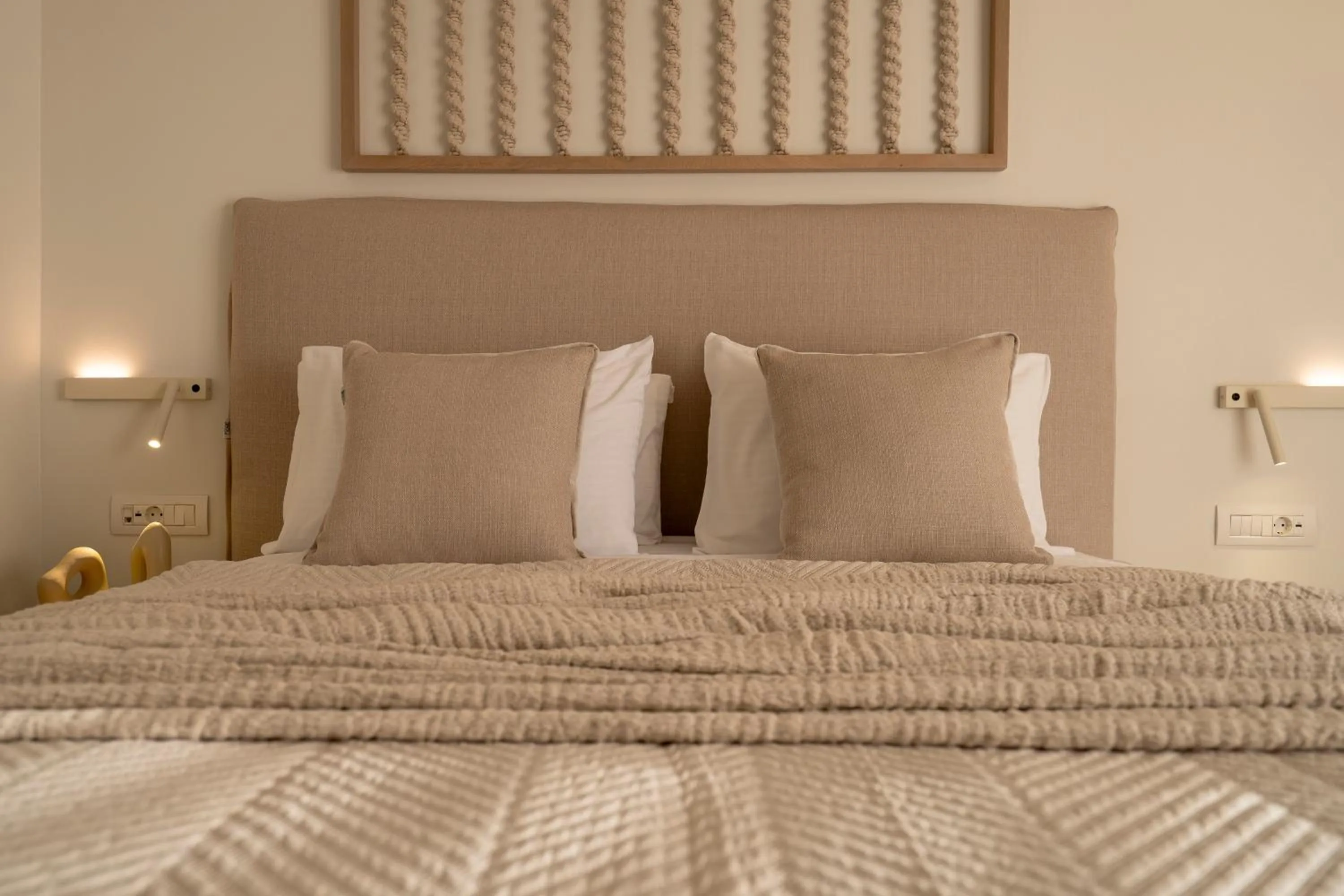 Bed in Arkadia Hotel