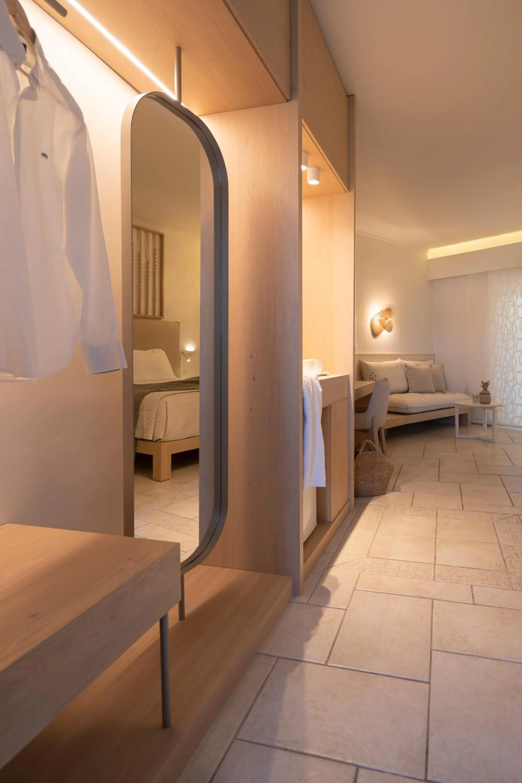 Bedroom in Arkadia Hotel