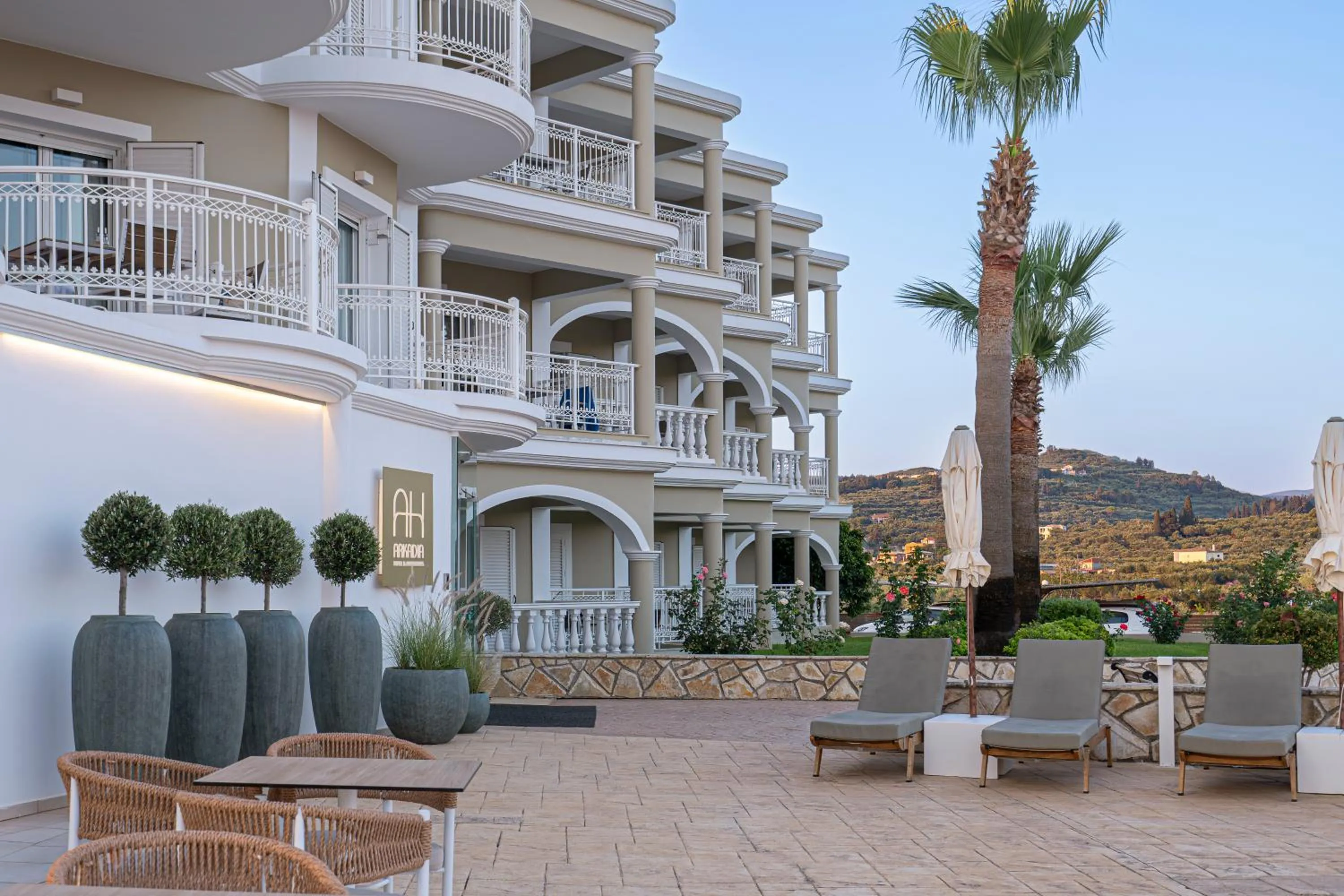 Property building in Arkadia Hotel