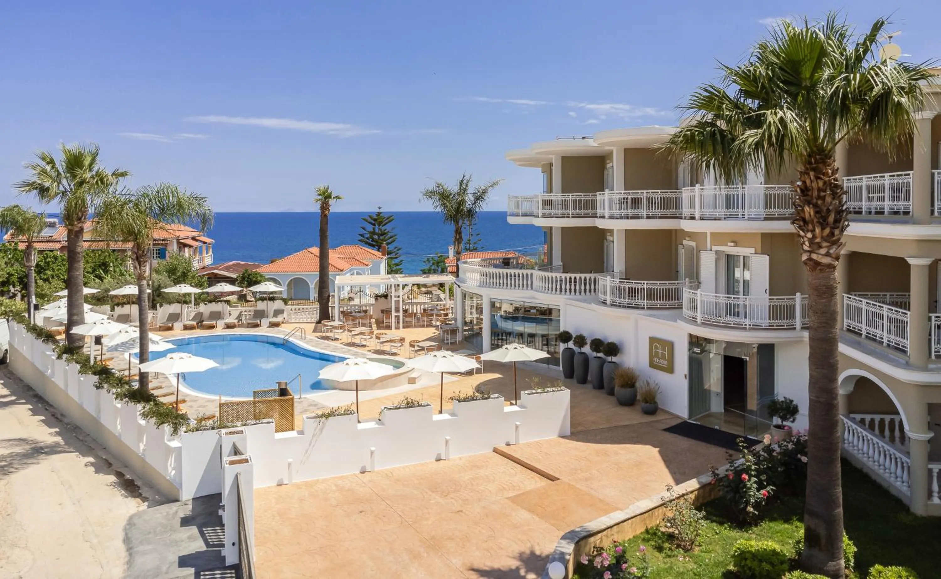 Sea view in Arkadia Hotel